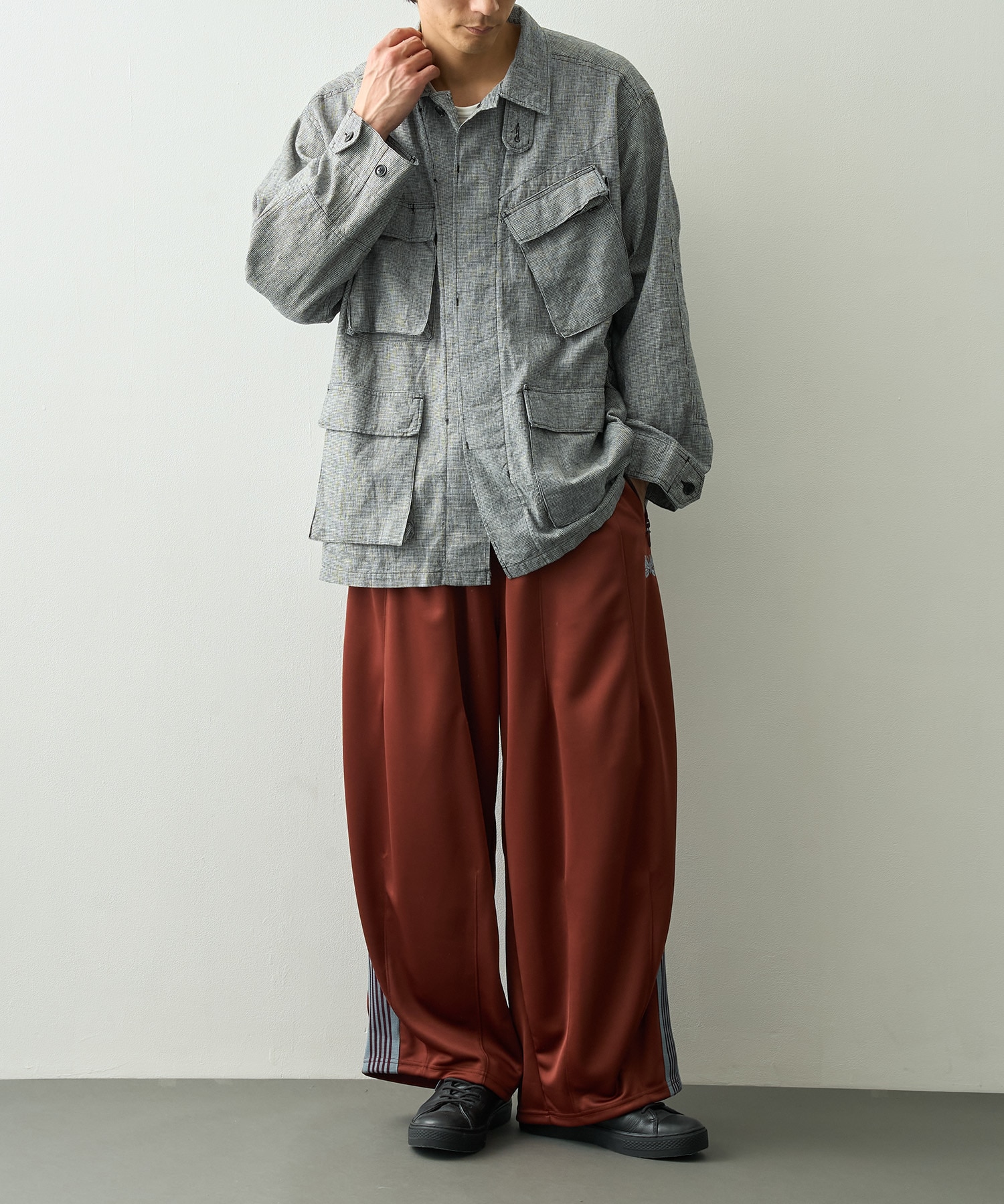 H.D. Track Pant - Poly Smooth Needles