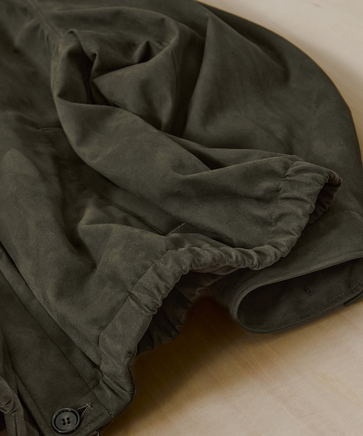 マイクロスエードフライトブルゾン KEY TIMEZ