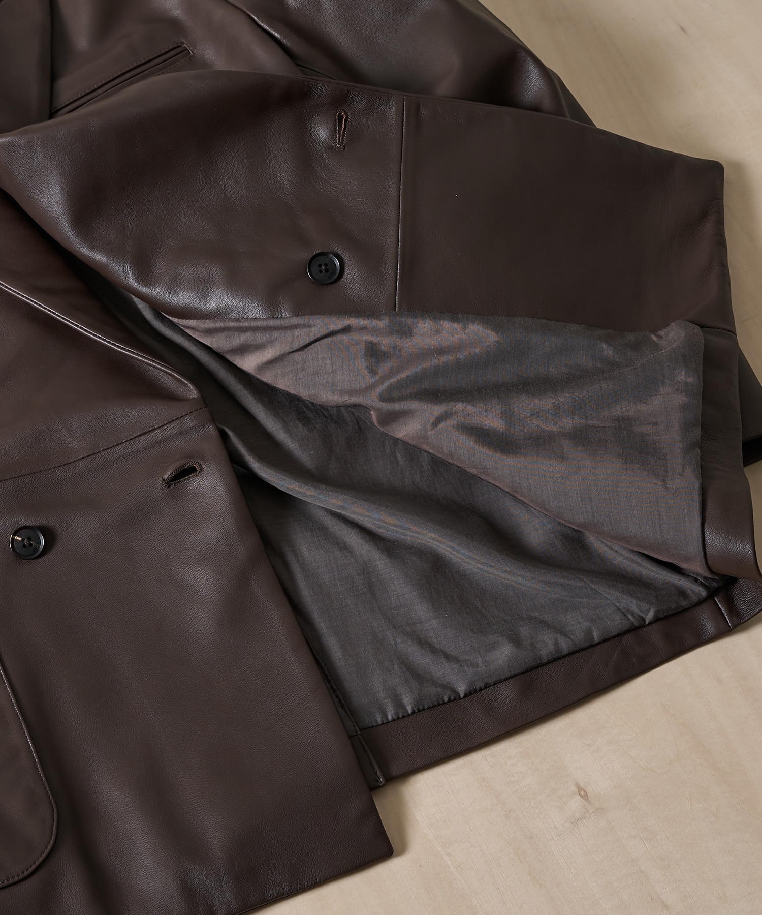 Sheep Leather Double Brested Bleazer YOKE