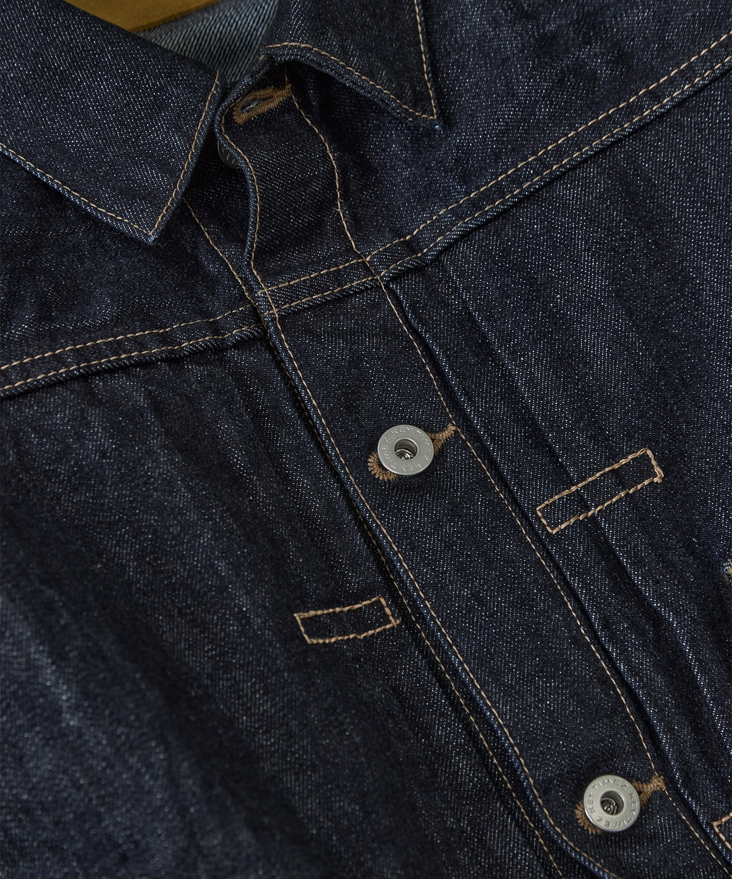 ヴィンテージスラブデニムジャケット KEY TIMEZ