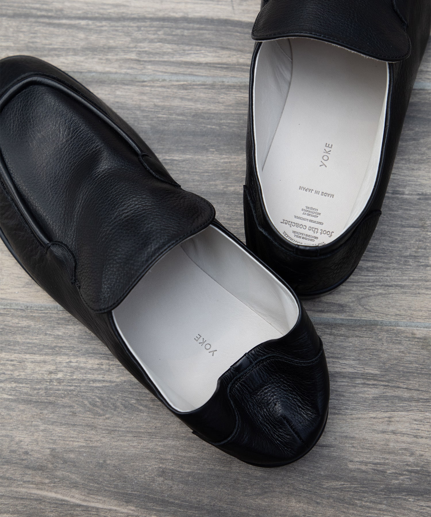 ×foot the coacher The Leather Loafer YOKE