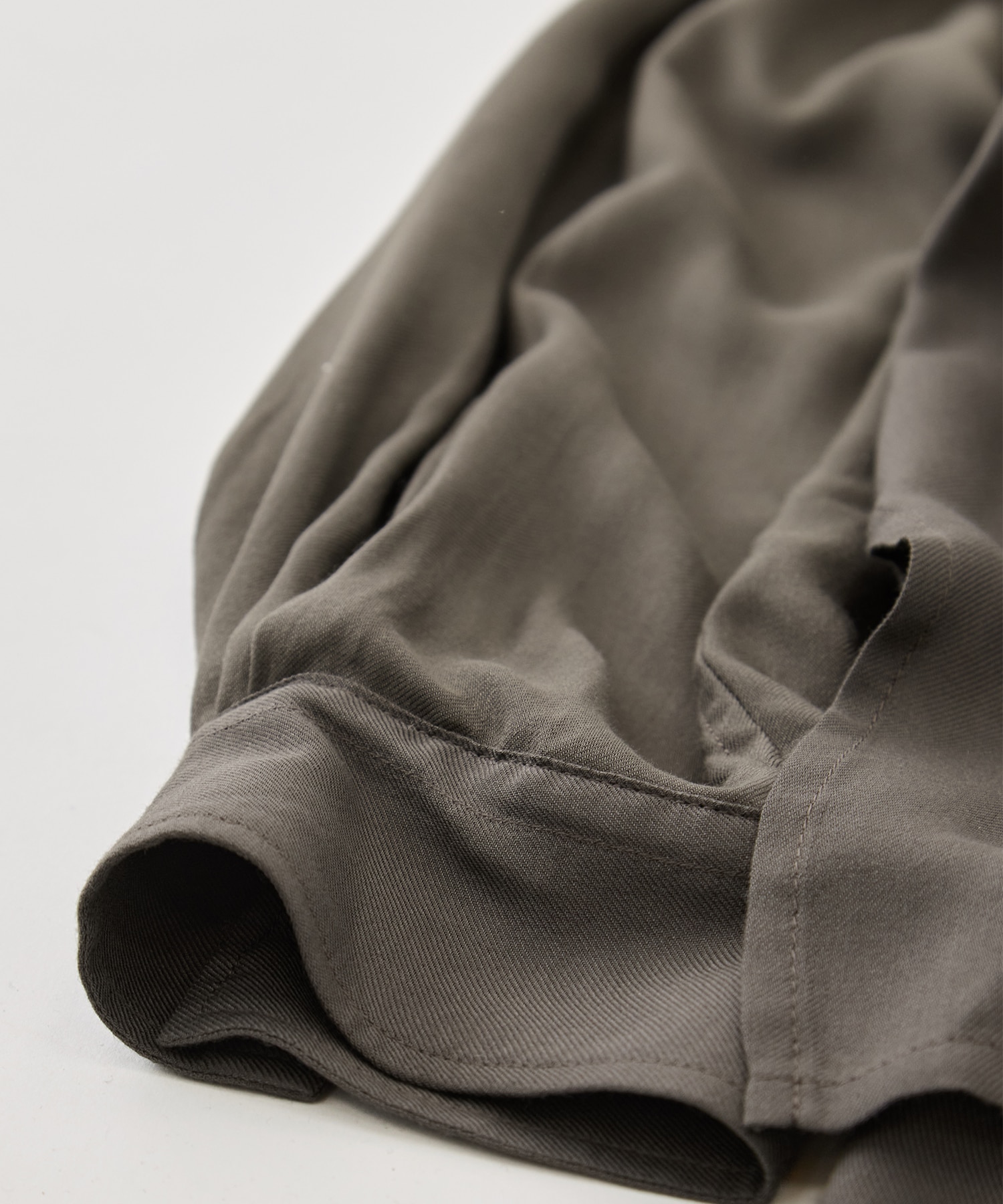 Modal Double Pocket Open Collar Shirt YOKE