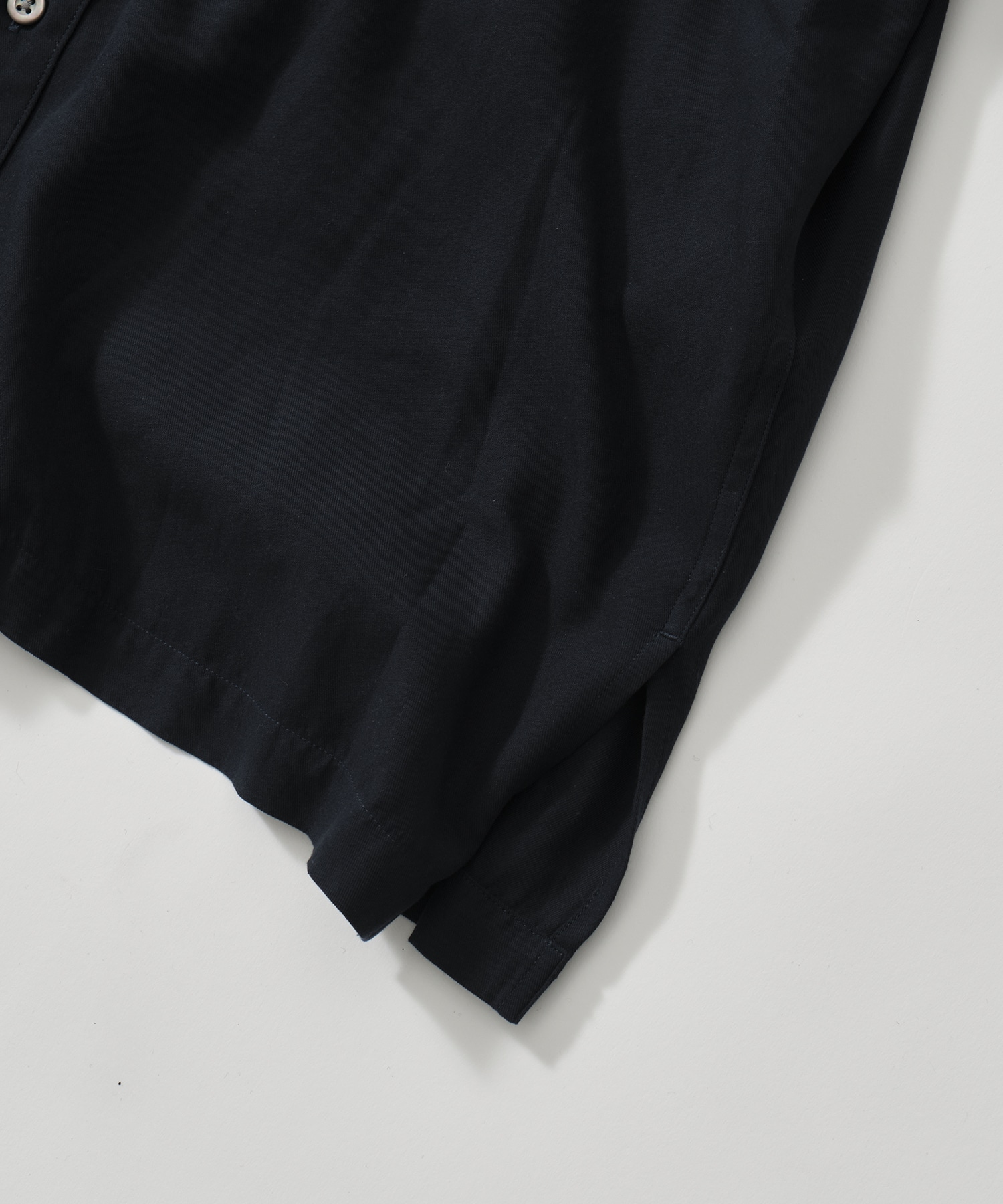 COTTON SILK VIERA LOOSE FIT HALF SLEEVE SHIRT ATON