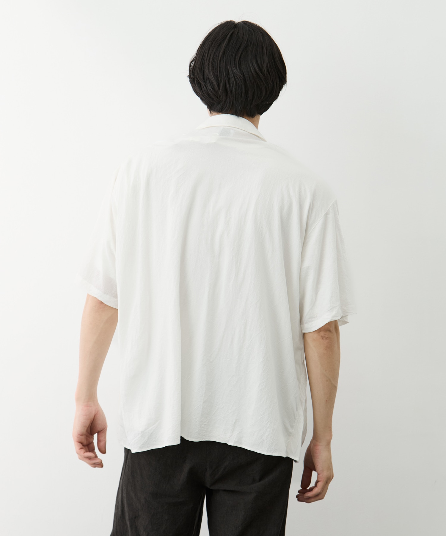 Double Front Half Sleeve Shirt GOOD PEOPLE GOOD STITCHING GOOD PRODUCT