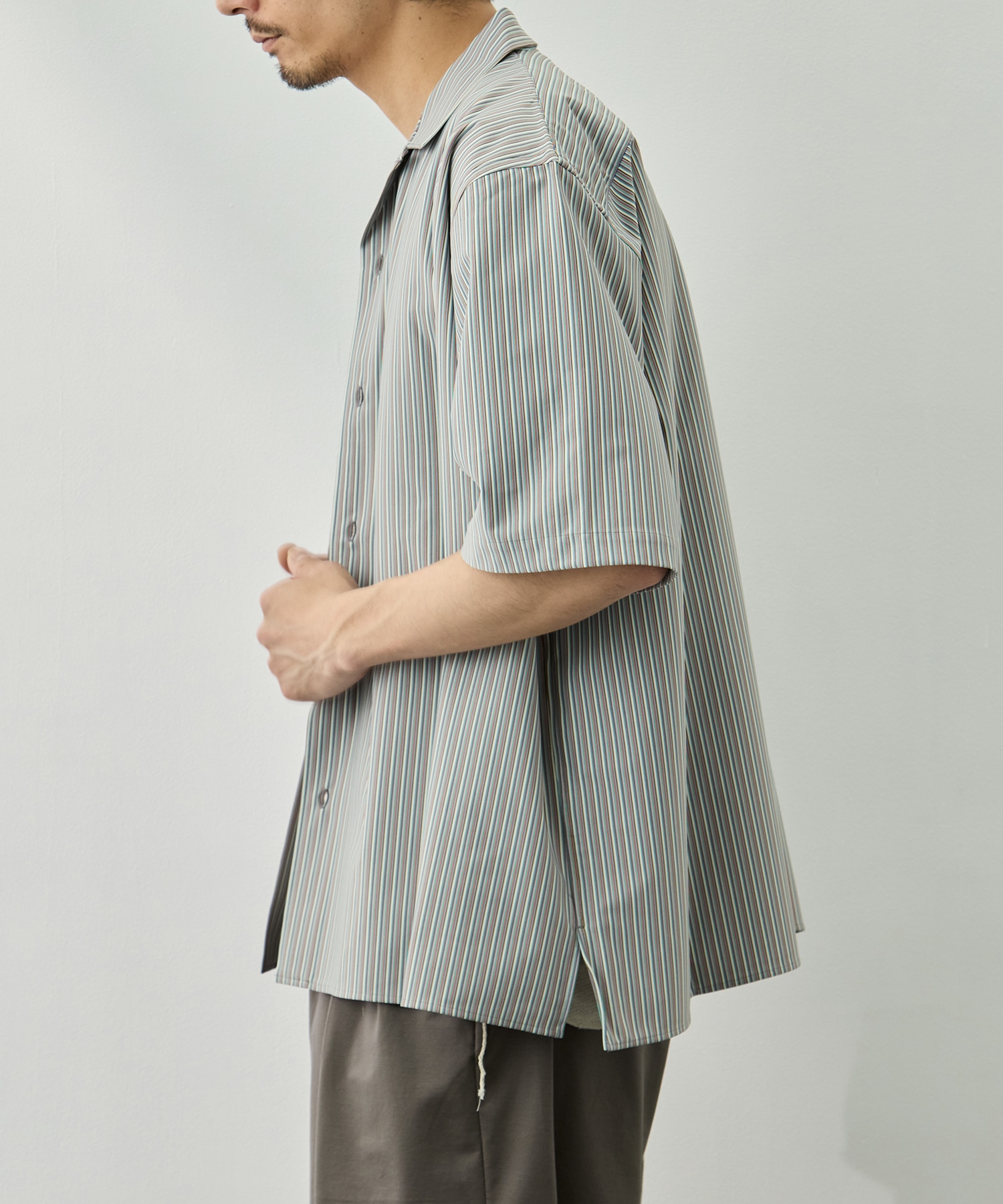 46G Stripe Ether Shirt KANEMASA PHIL.