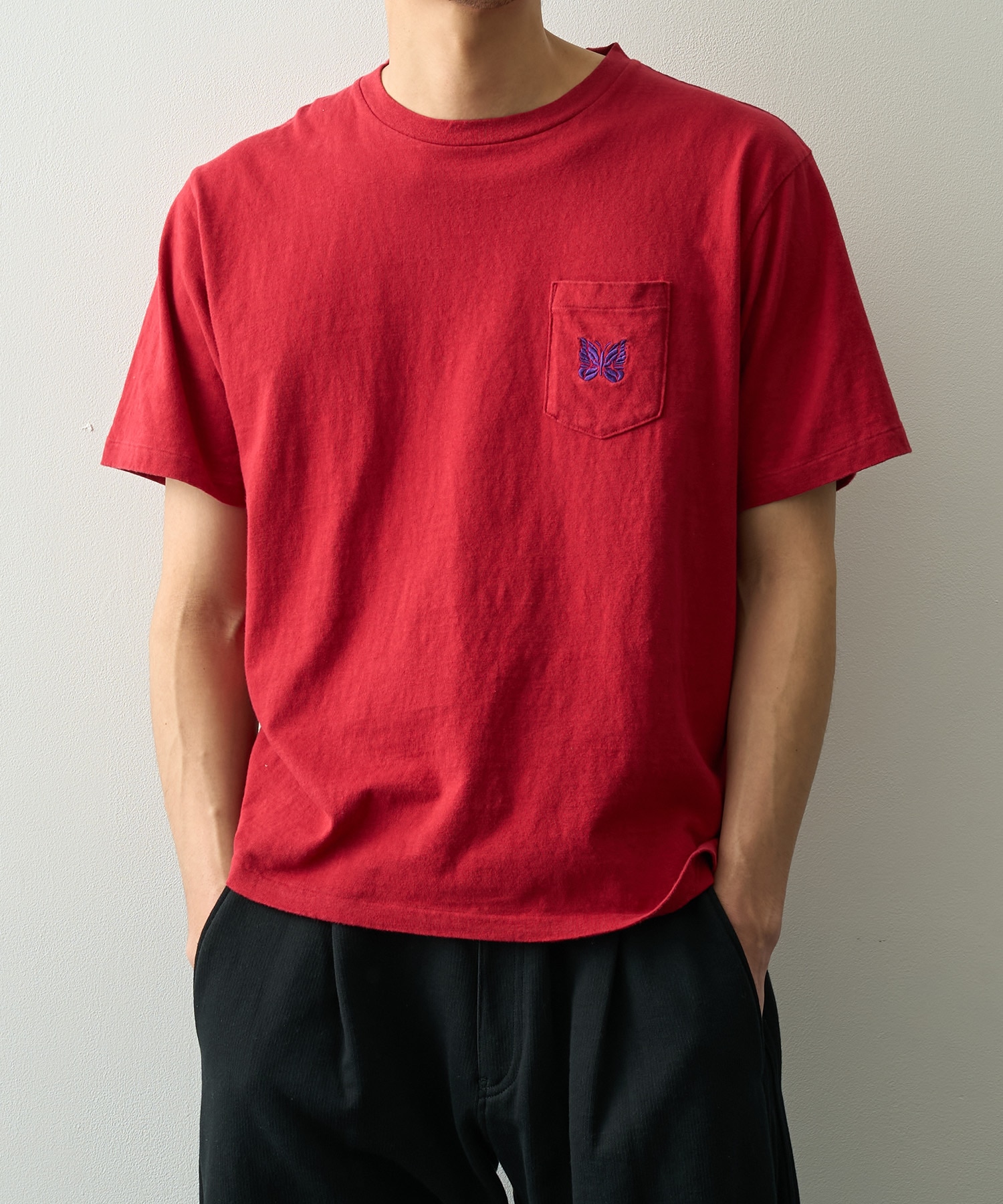 S/S Pocket Tee - Cotton Jersey Needles
