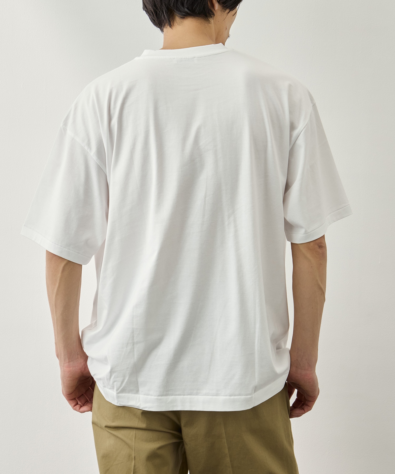 SUVIN 60/2 OVERSIZED T-SHIRT ATON