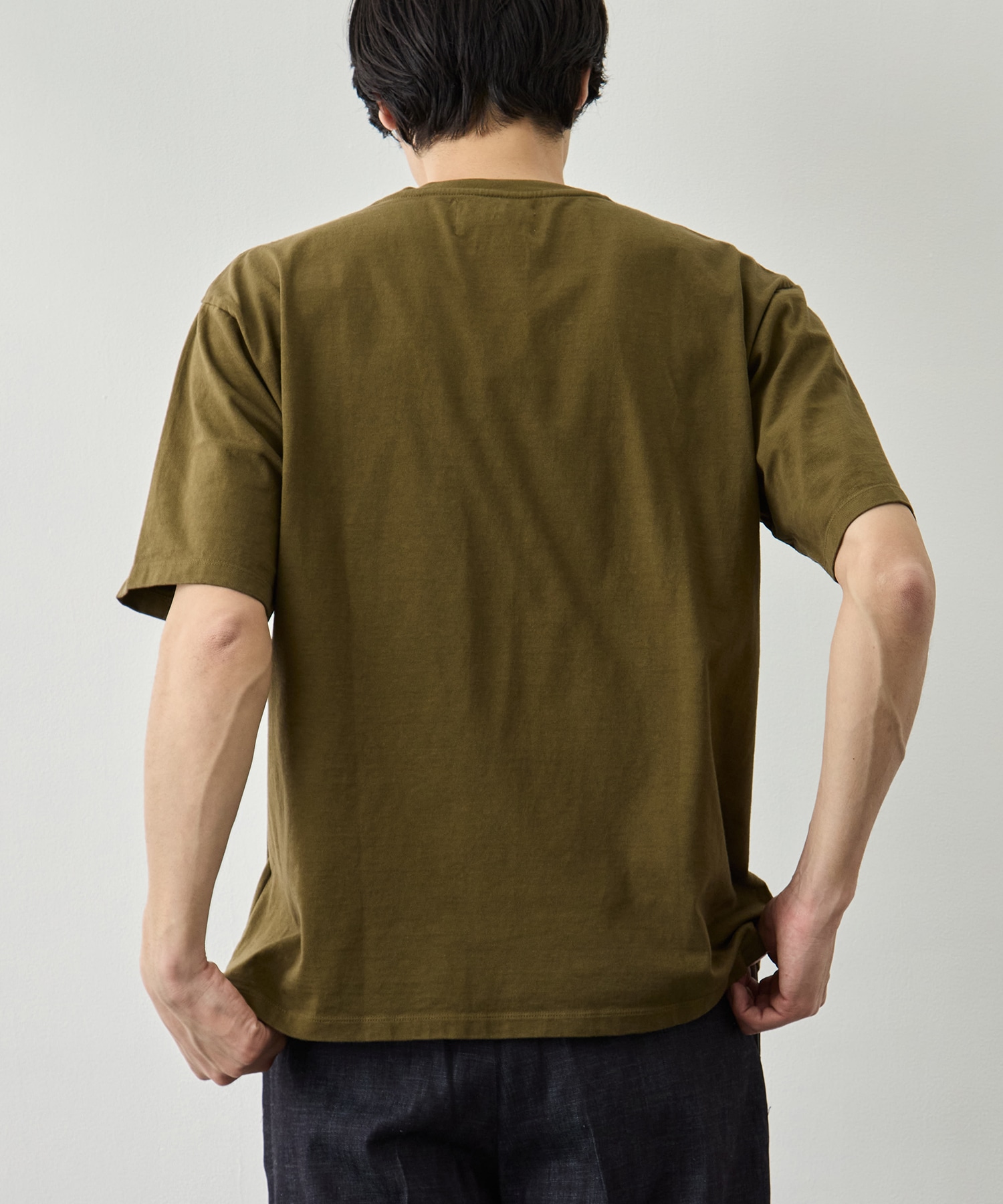 ZIMBABWE COTTON SS TEE PRODUCT DYE(BODY) MOMOTARO JEANS