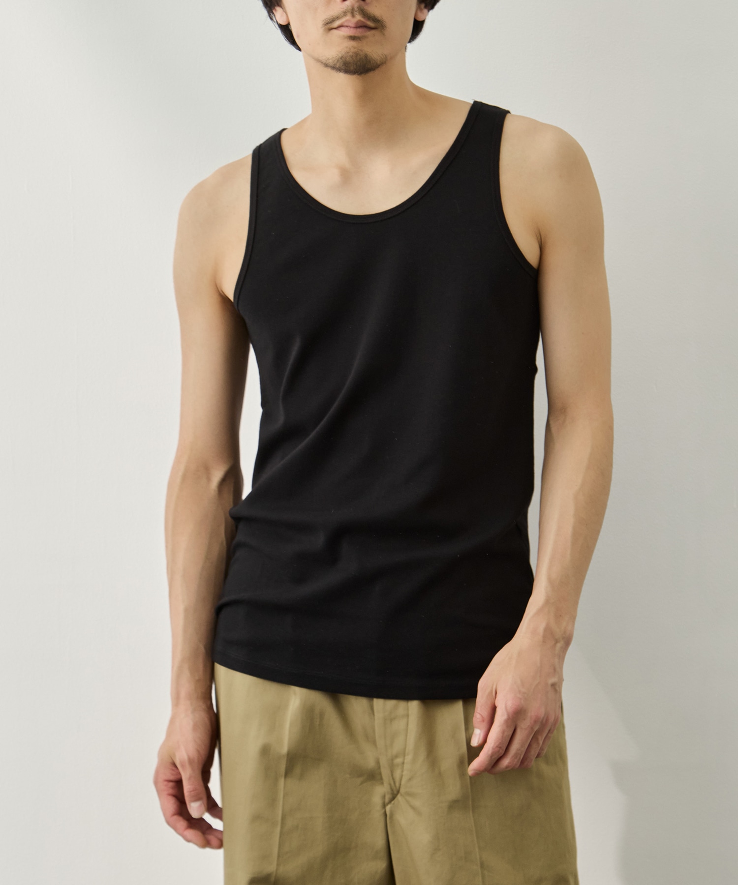 ESSENTIAL / BLENDED MATERIAL TANK TOP BODHI