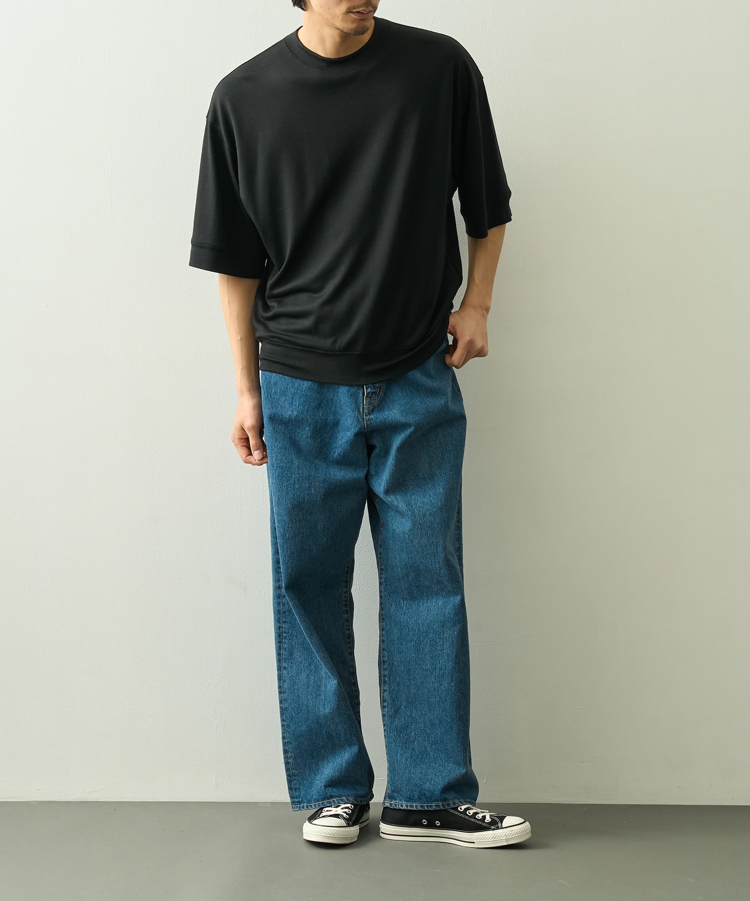 S/S Blousing Tops WRAPINKNOT