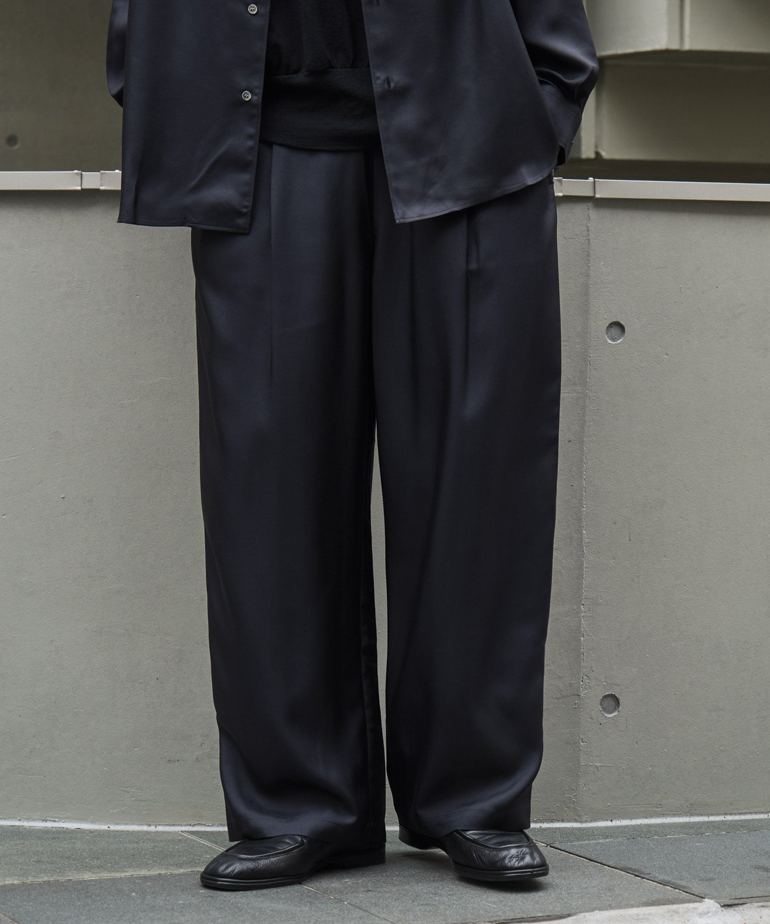 VACANCES / WASHABLE MATTE SILK PANTS BODHI