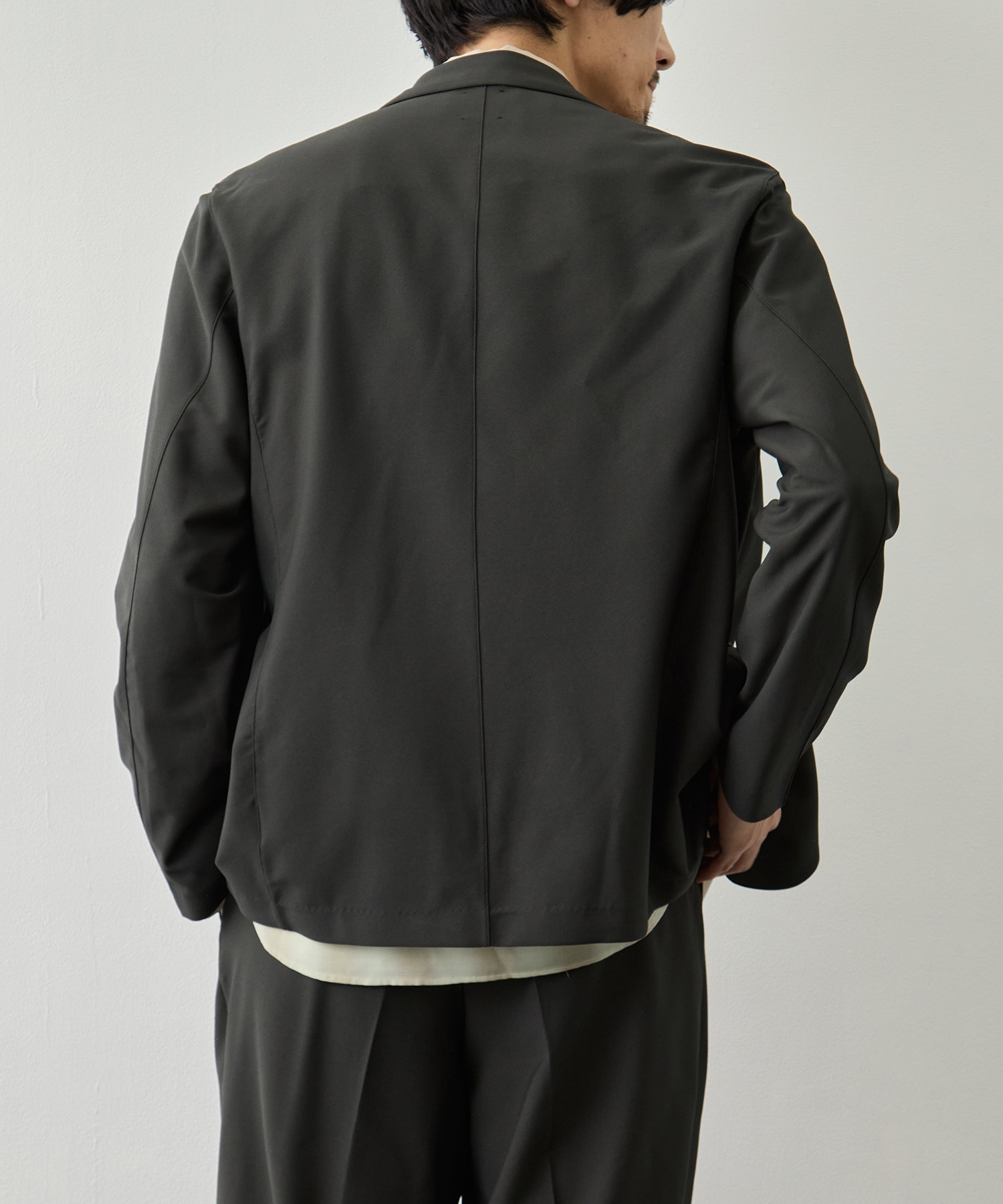 Single Breasted Easy Jacket GOOD PEOPLE GOOD STITCHING GOOD PRODUCT