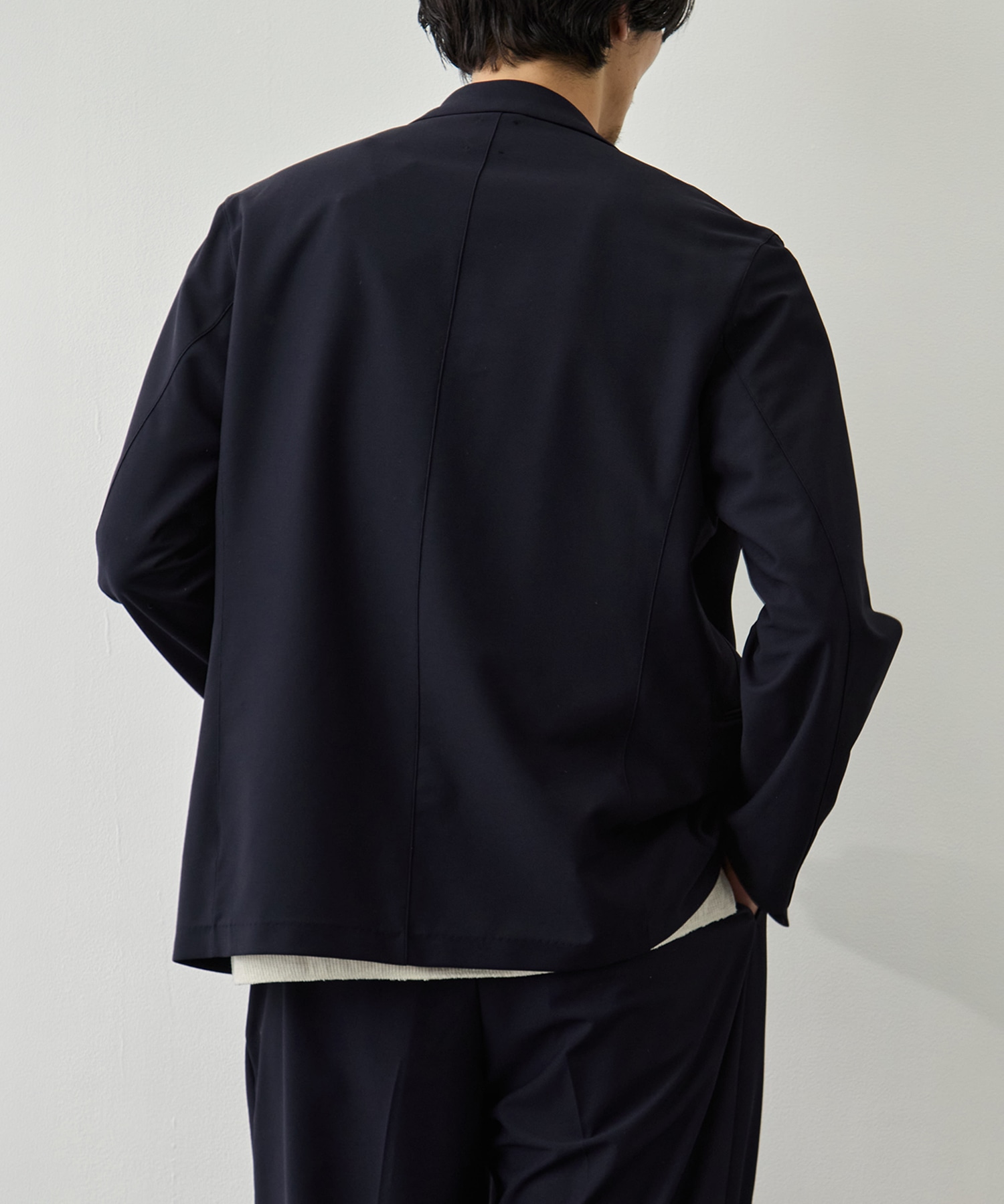 Single Breasted Easy Jacket GOOD PEOPLE GOOD STITCHING GOOD PRODUCT