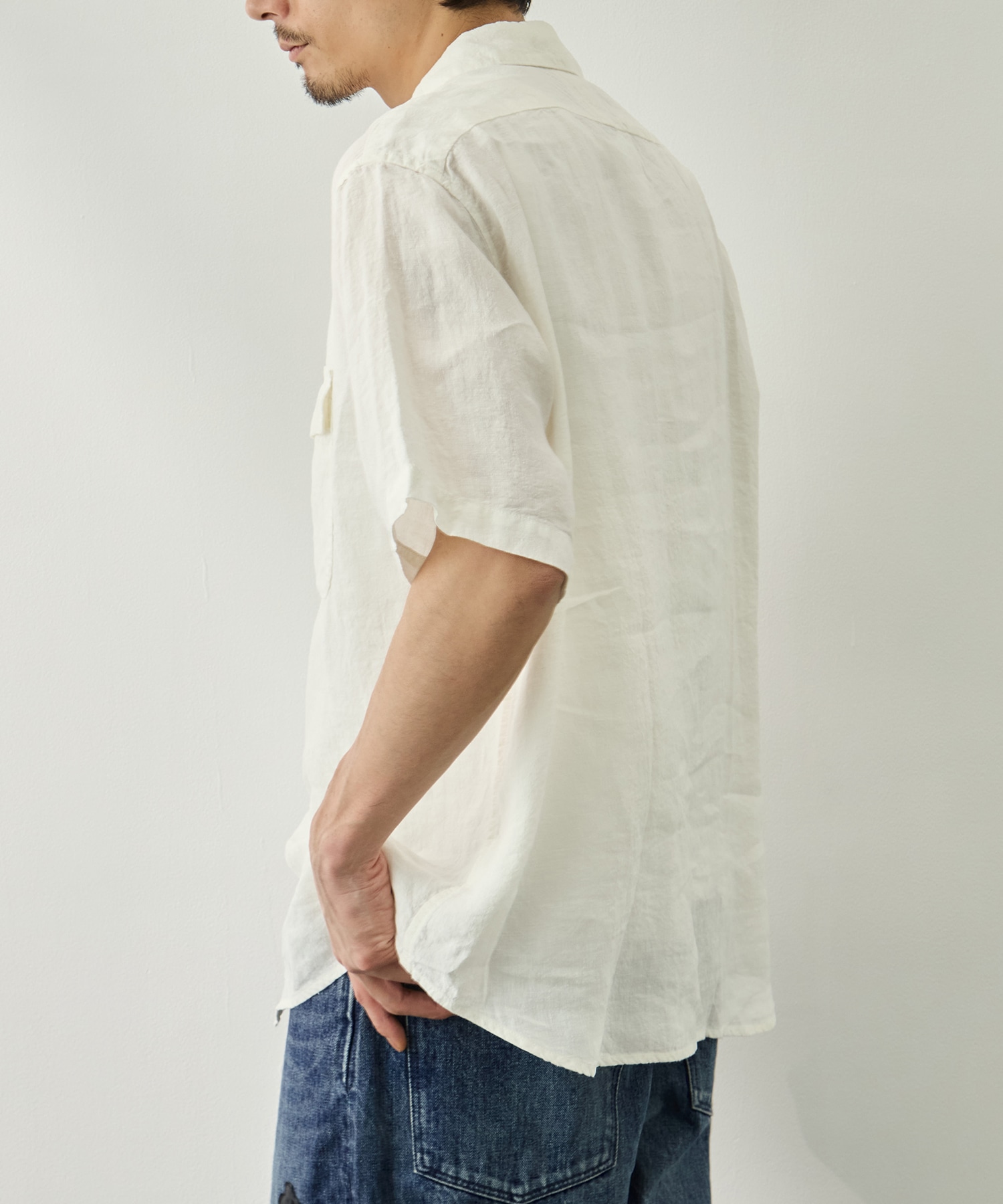 グランパリネンシャツ BRU NA BOINNE