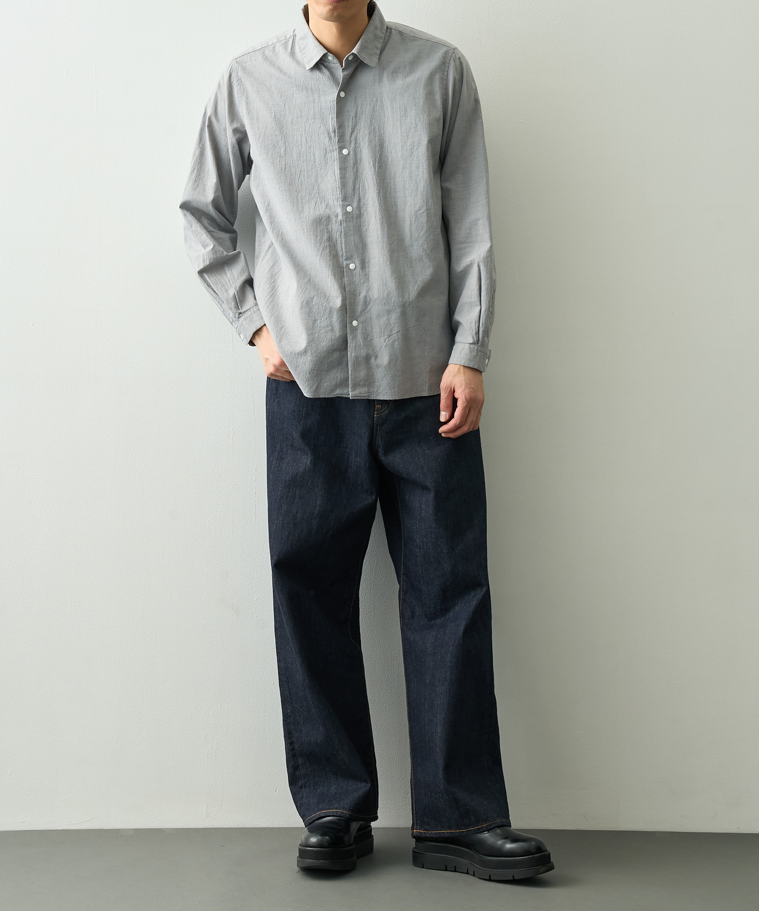 コンフォートシャツ　スタンダードロング YAECA