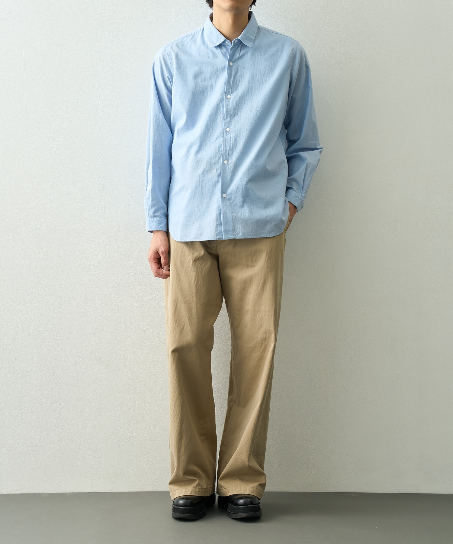 コンフォートシャツ　スタンダードロング YAECA