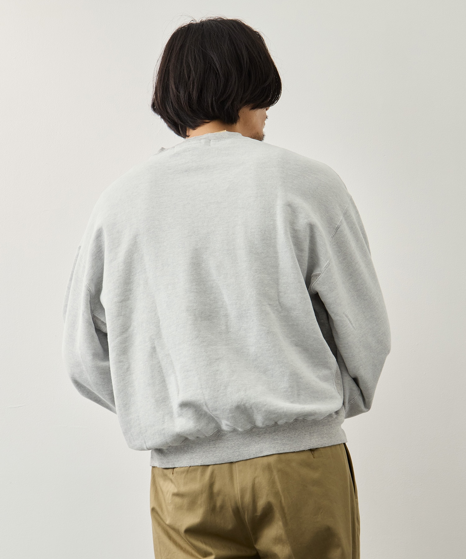 NEW SP加工3飛び裏毛クルー(VIRGINIA) REMI RELIEF