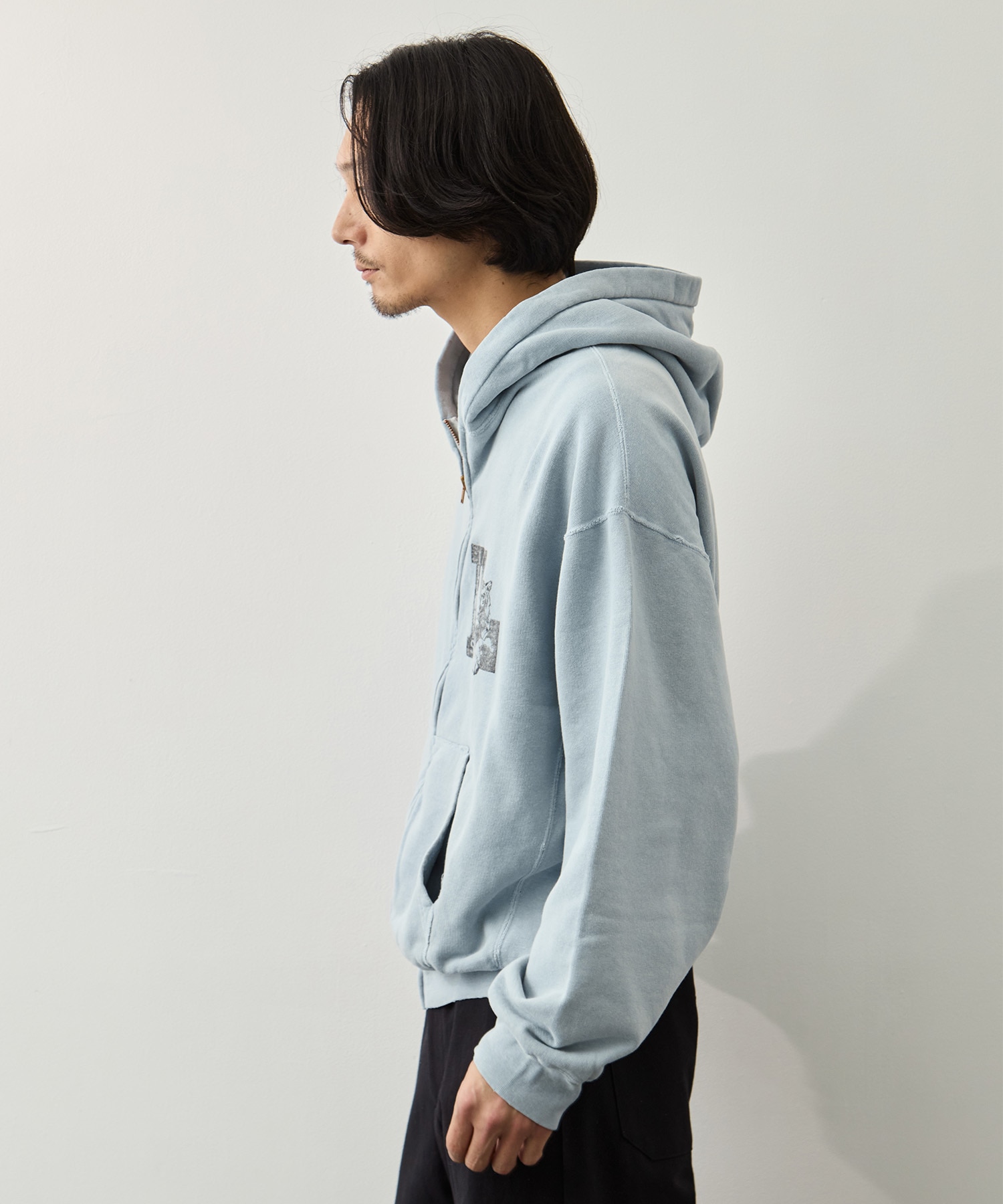 NEW SP加工3飛び裏毛ZIPパーカー(IL) REMI RELIEF