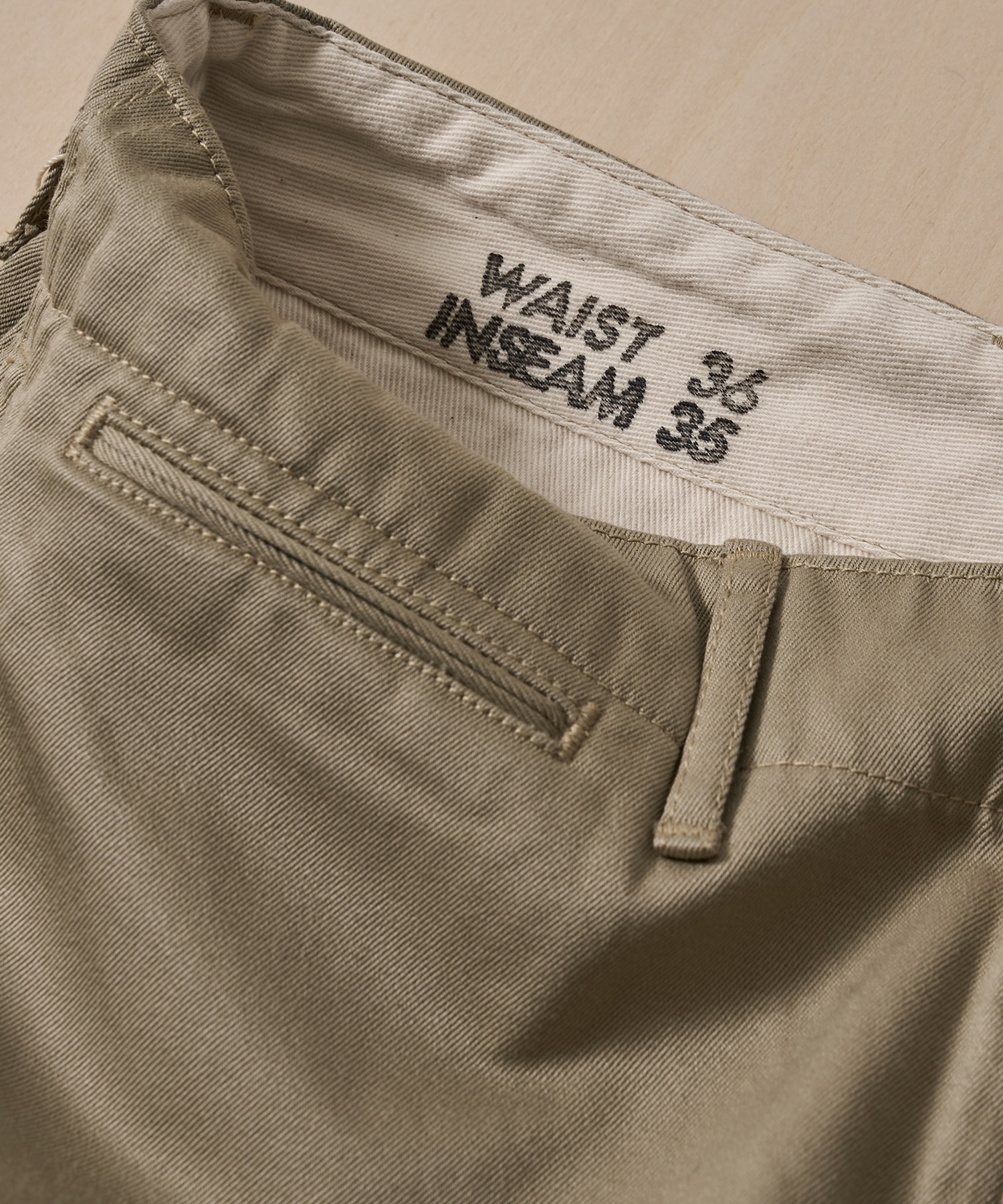 BUZZ RICKSONS ORIGINAL SPEC CHINO BUZZ RICKSON'S