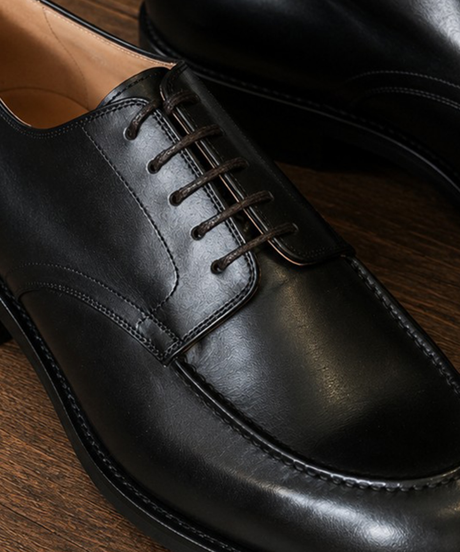 Hand mocca Blucher forme