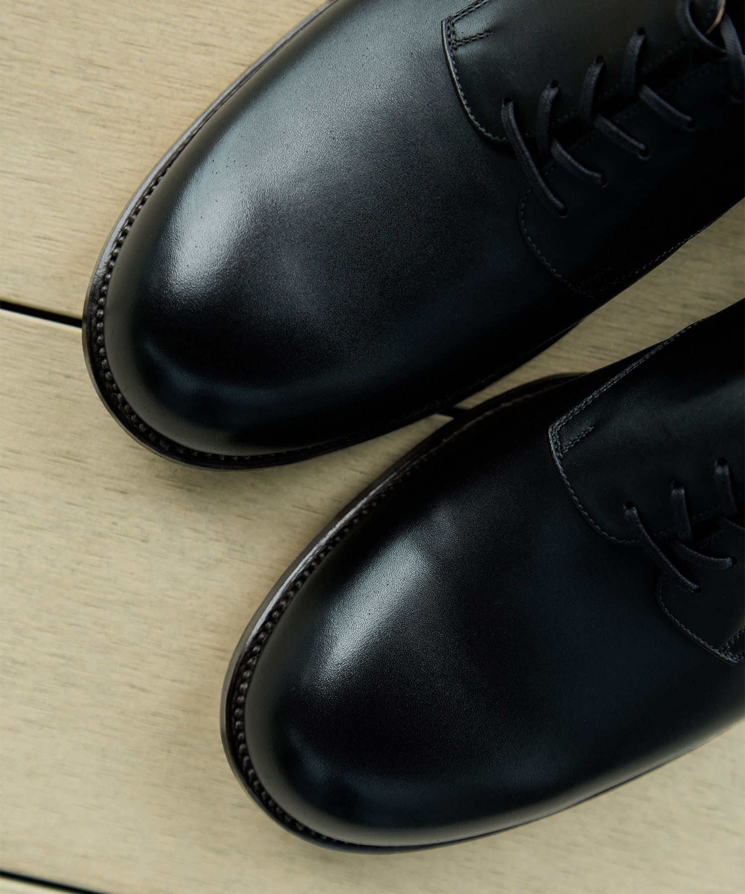 Blucher plain toe forme