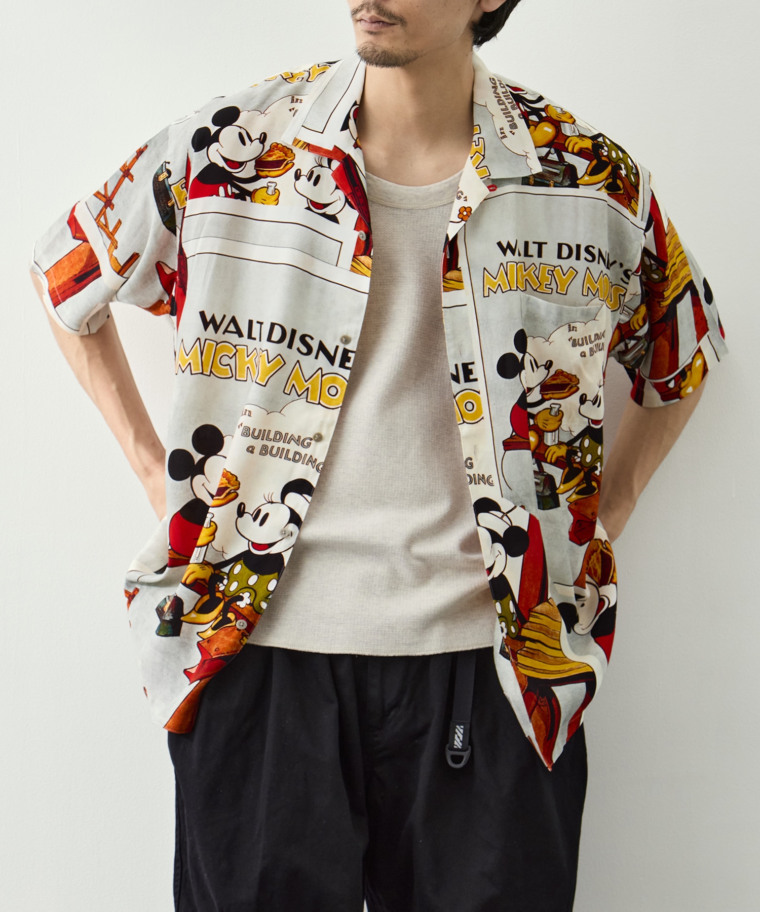 DP-024-3964-0099/MLT/DSNY V_ALOHA SHIRT/MKY&MIN PORTER CLASSIC