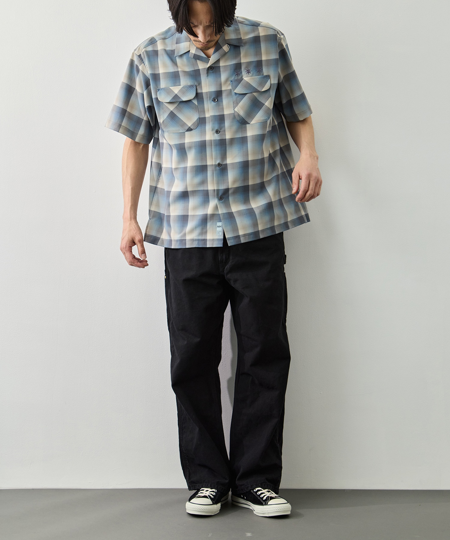 【PENDLETON×GDC】Open Collar Shirt S／S GDC