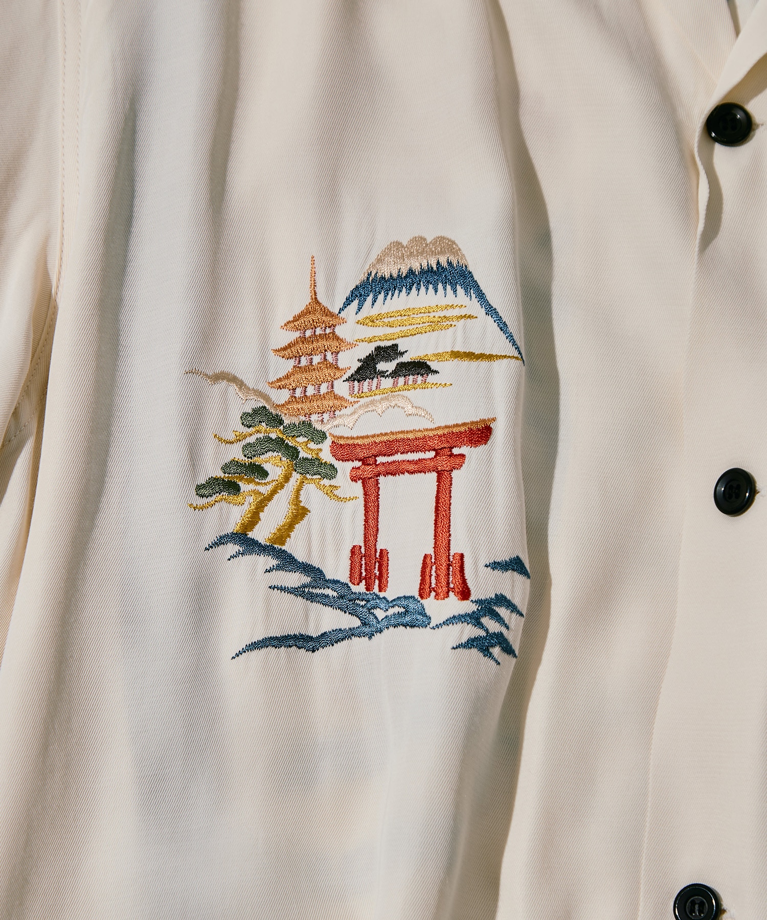 SUKA SHIRT JAPAN MAP TAILOR TOYO