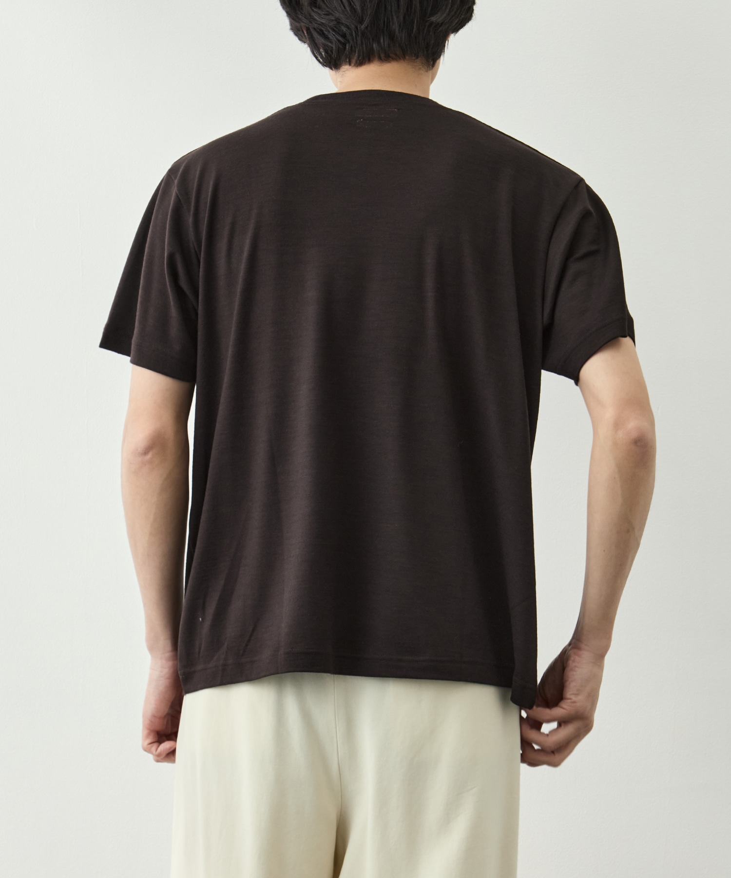 WOOL S/S T-SHIRT FUJI