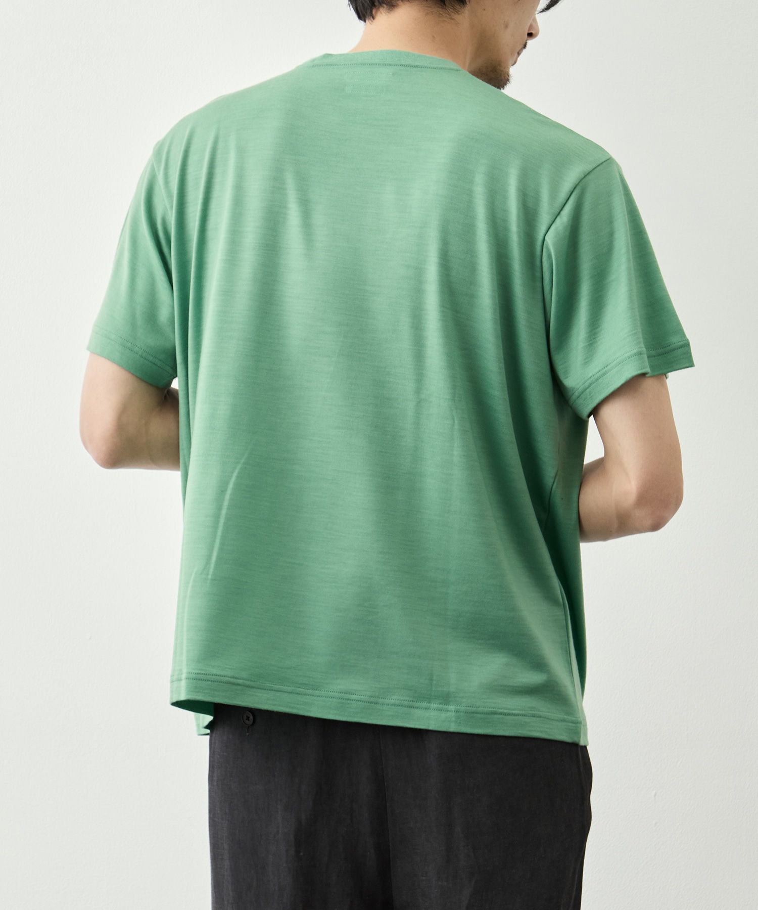 WOOL S/S T-SHIRT FUJI