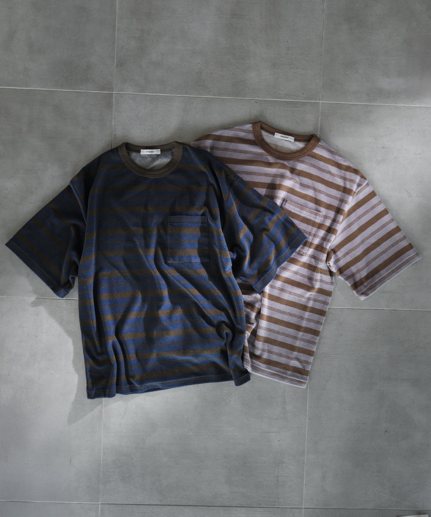 Pile Border Pocket Tee PHEENY
