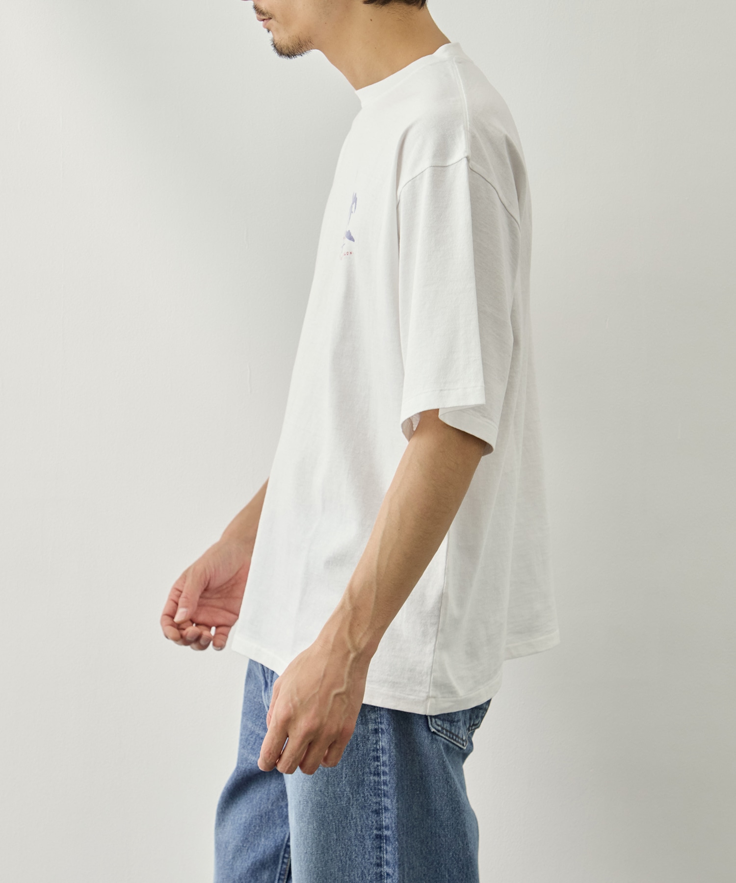 Printed S/S Tee FLOW PHEENY