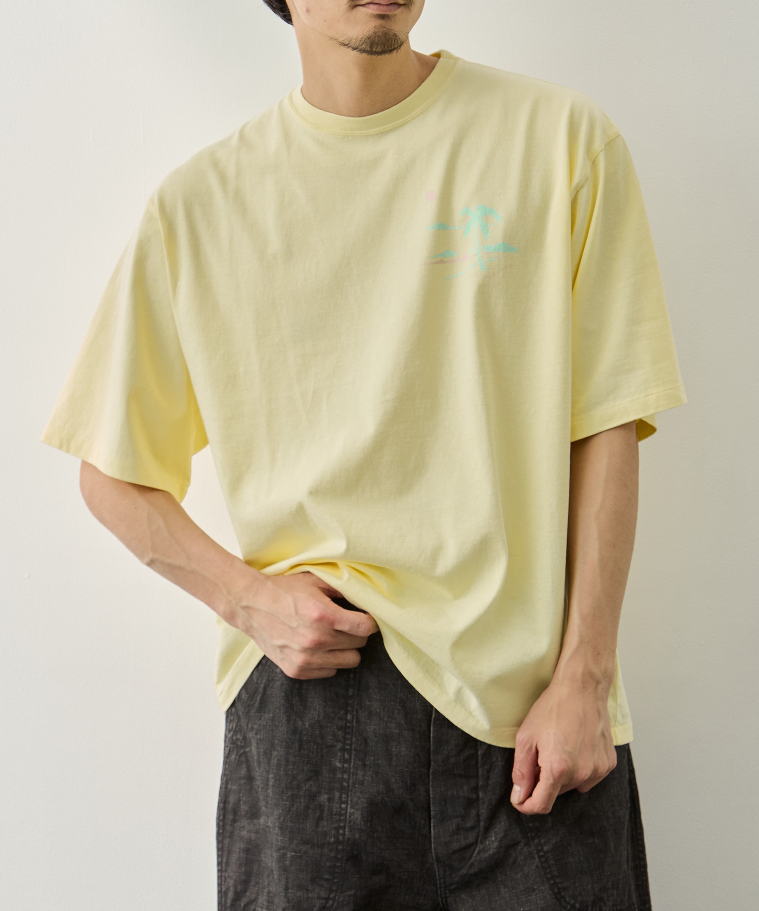 Printed S/S Tee FLOW PHEENY