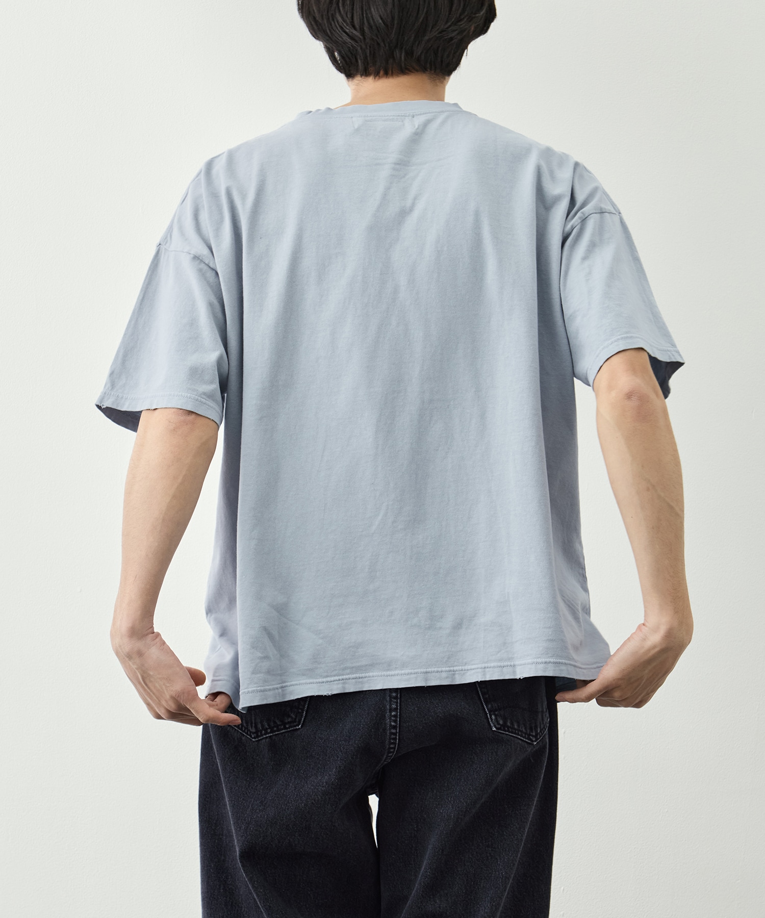 NEW SP加工20/-天竺BIGサイズT(THANK YOU) REMI RELIEF