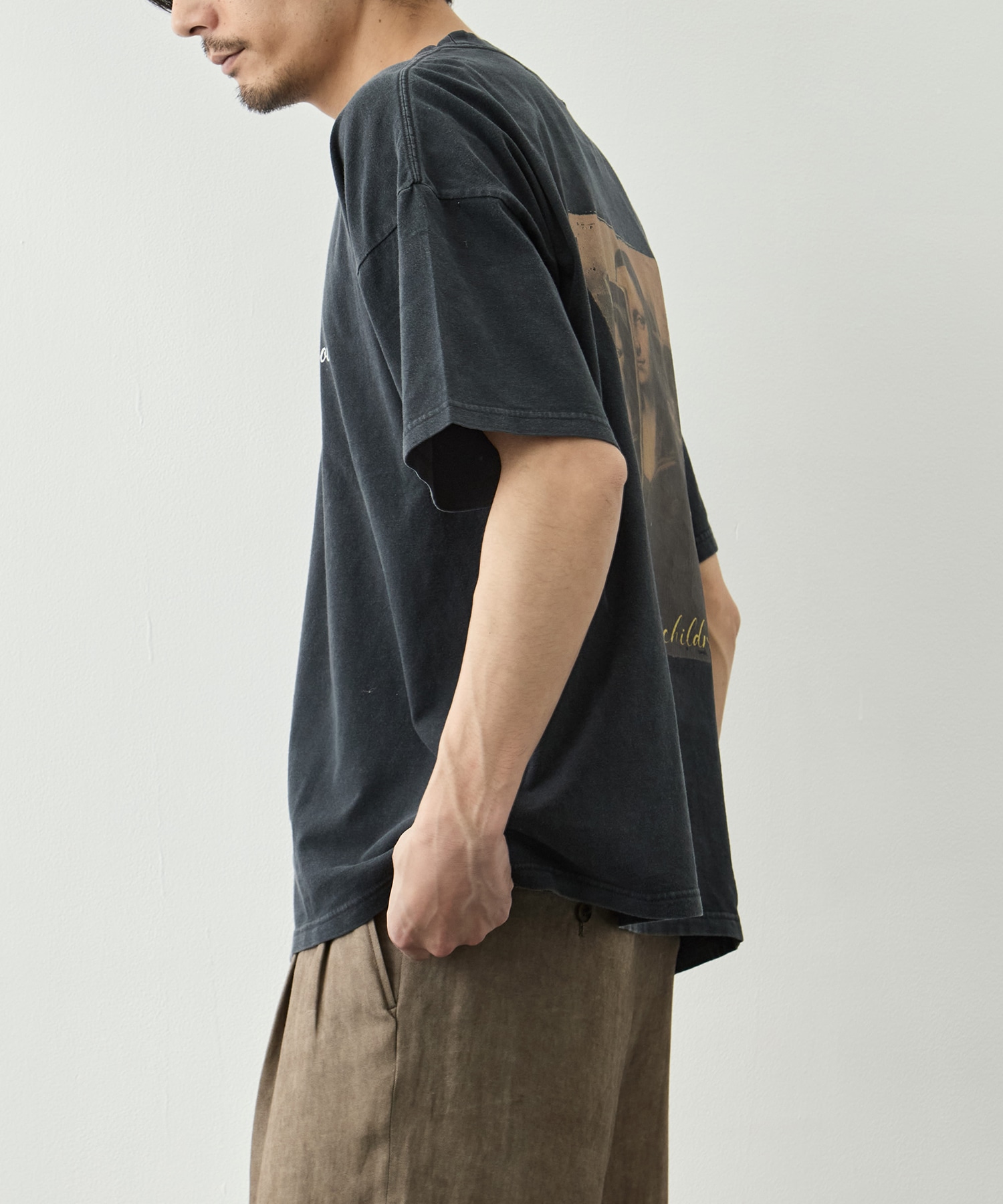 HARD SP加工20/-天竺BIGサイズT(Self shot M) REMI RELIEF