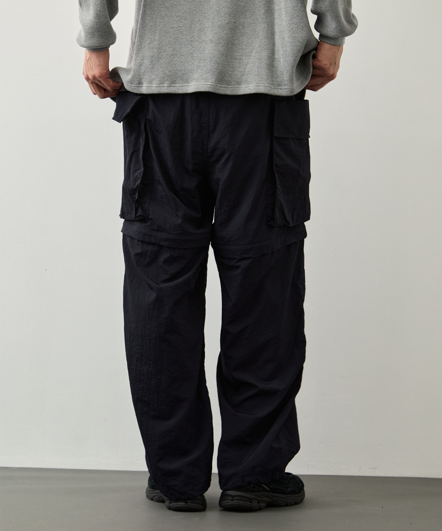 Nylon Taffeta Convertible Pants PHEENY