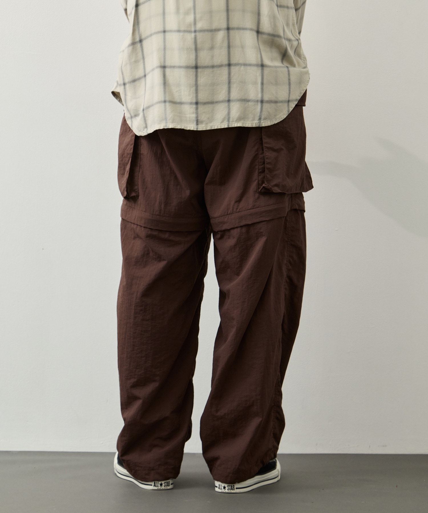 Nylon Taffeta Convertible Pants PHEENY