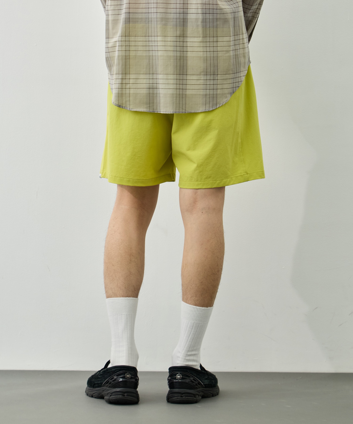 EMBROIDERD LOGO STRECH  NYLON EASY  SHORTS CITY COUNTRY CITY