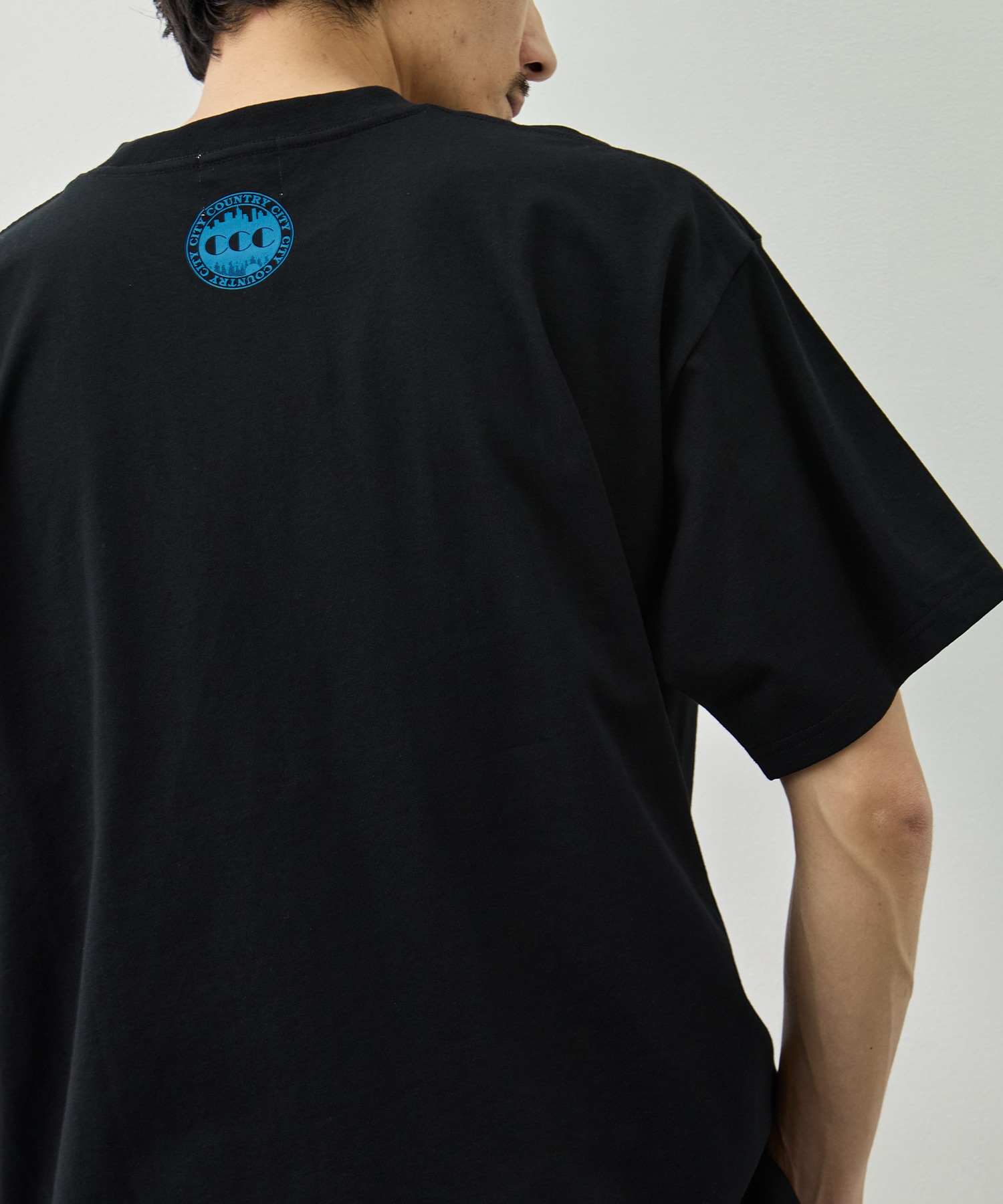 EMBROIDERED LOGO COTTON S/S T-SHIRT_CCCC CITY COUNTRY CITY