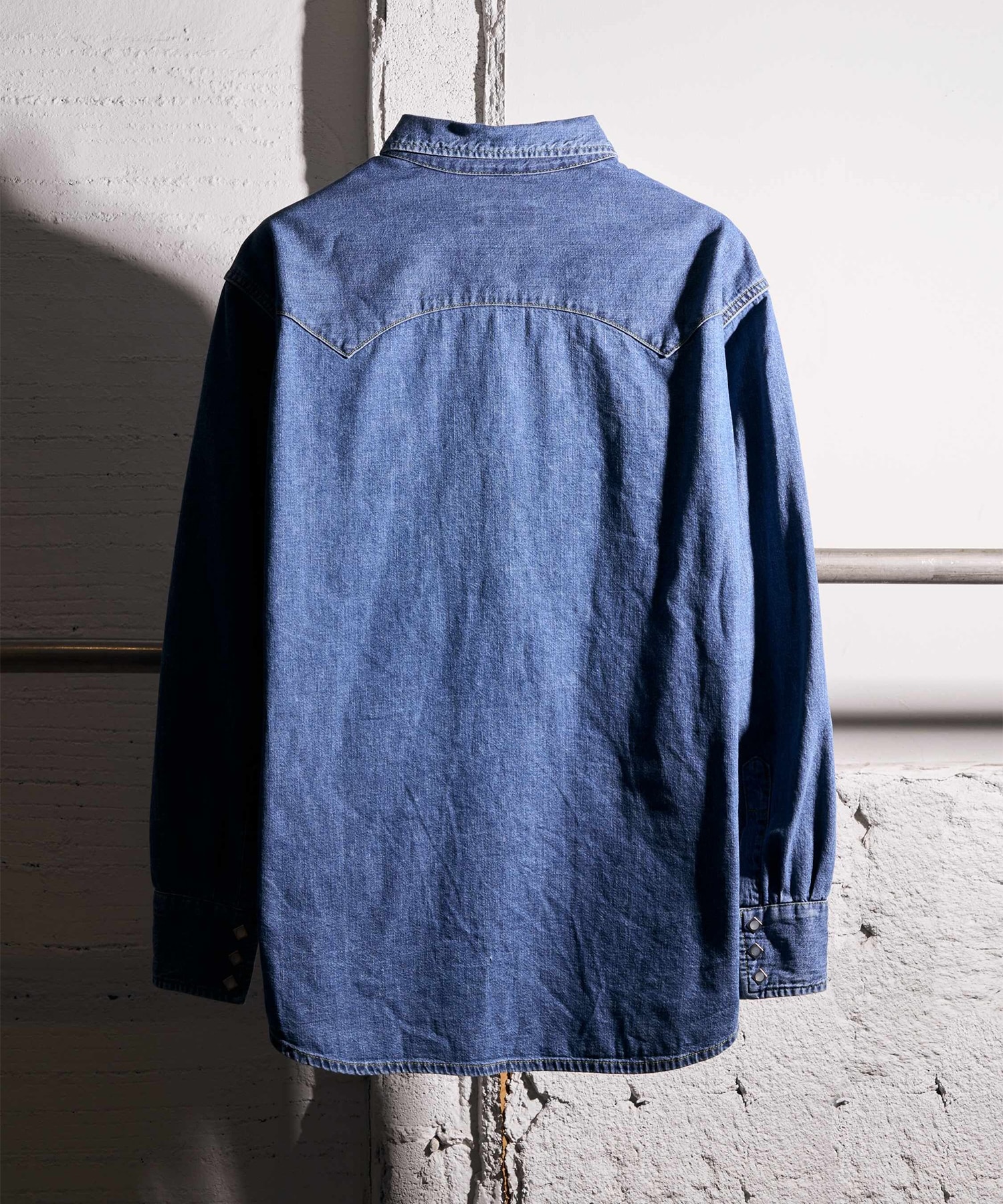 DENIM SHIRT H.WASH MASSES