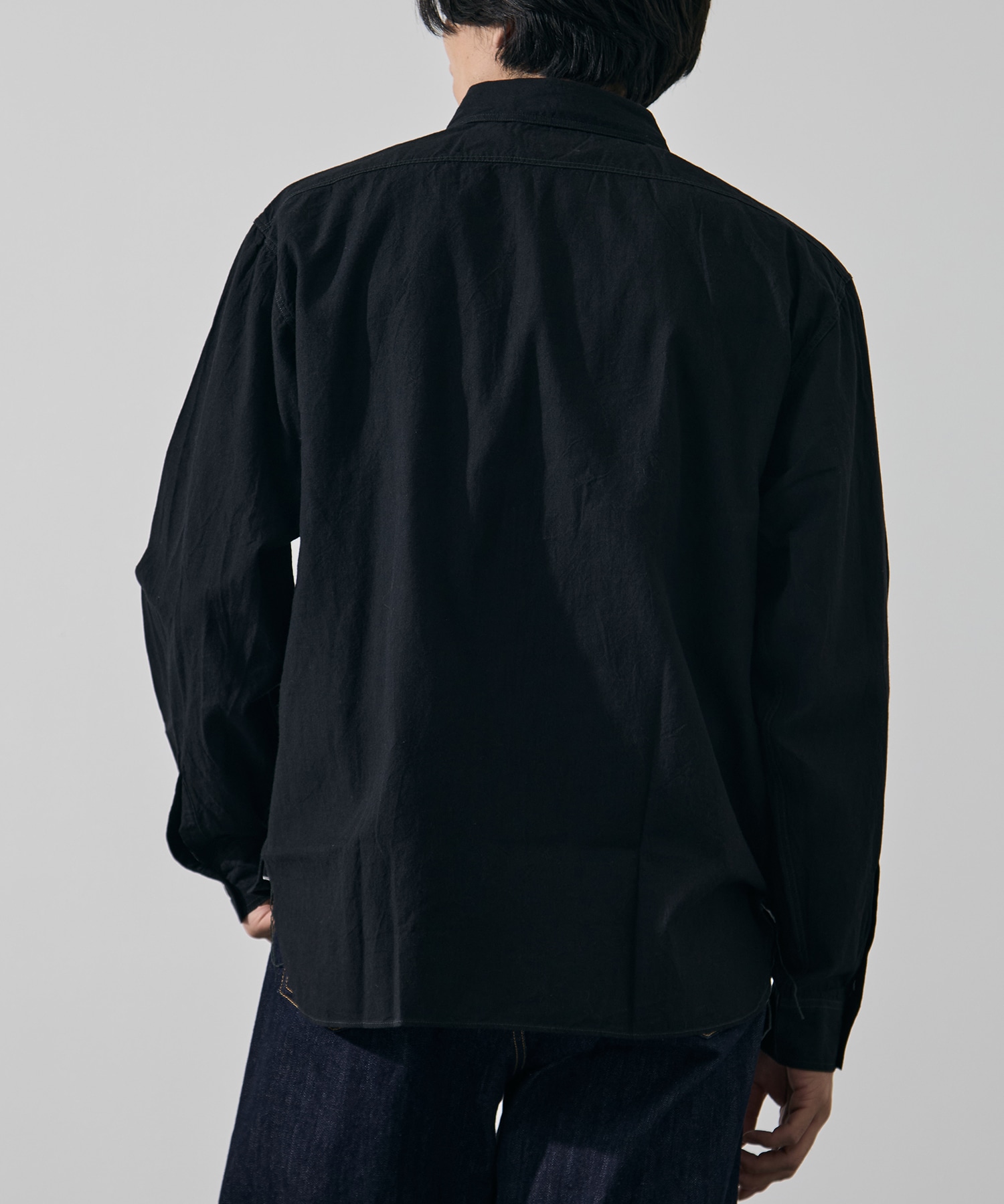 BLACK CHAMBRAY WORK SHIRT BUZZ RICKSON'S