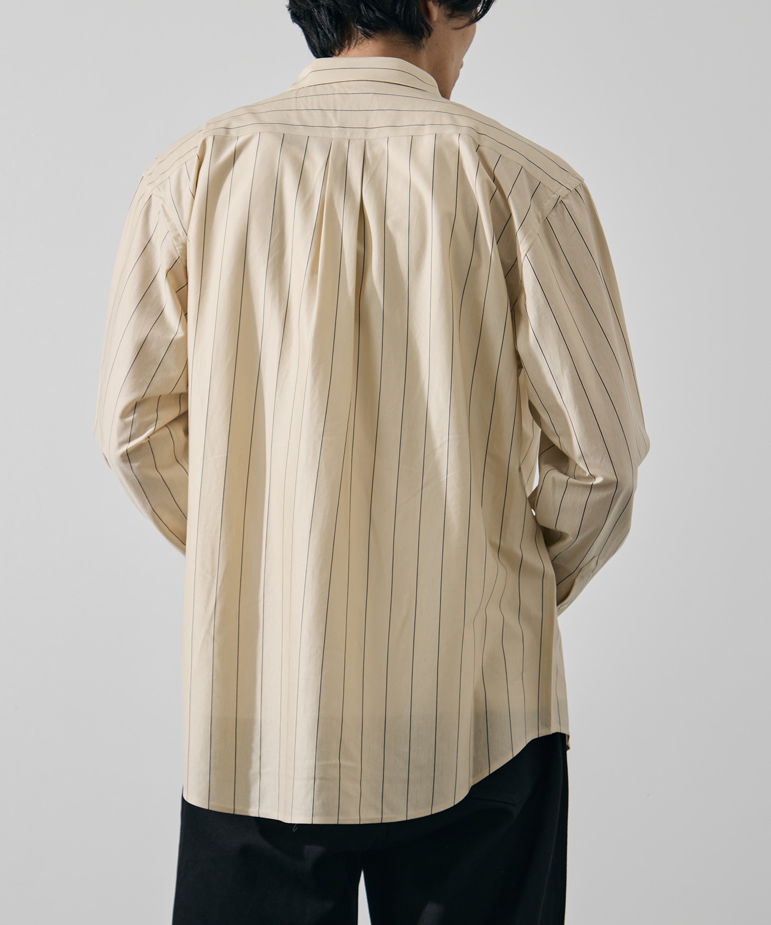 46G Stripe Modest Shirt KANEMASA PHIL.