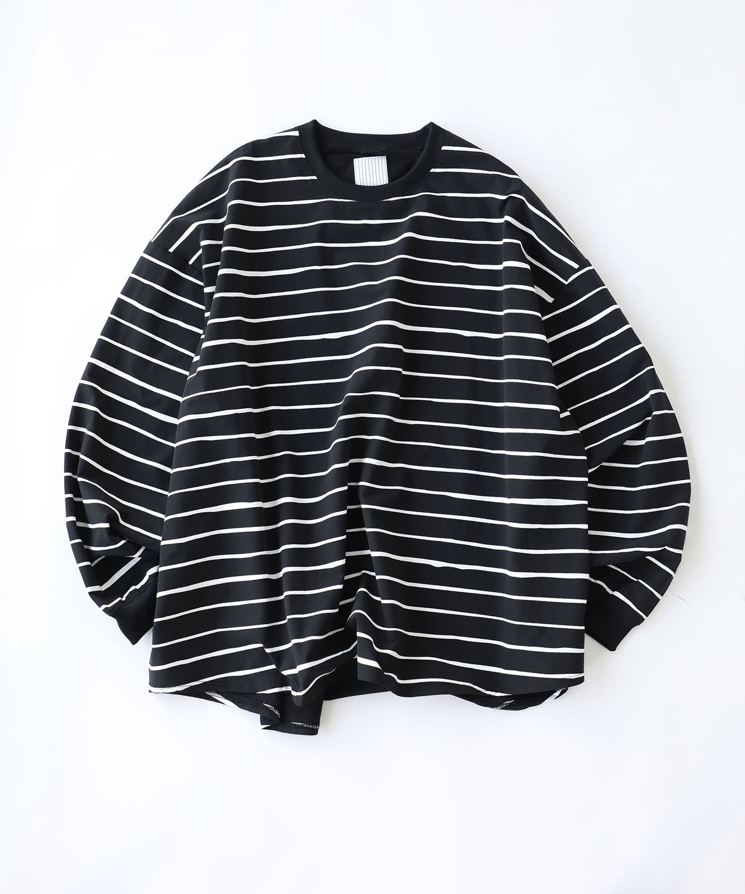 SUPER BIG LS TEE (NYLON STRIPE) S.F.C