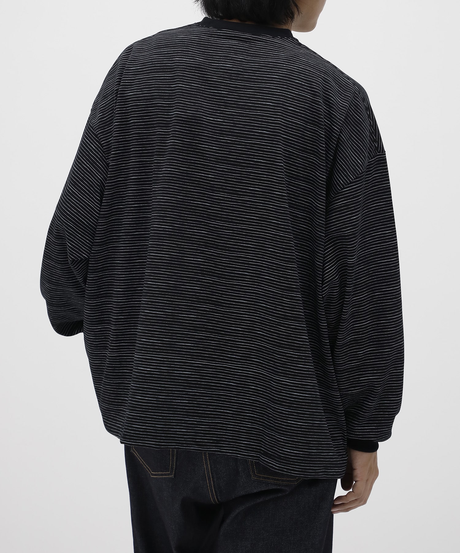 SUPER BIG LS TEE (SIDE STRIPE TECH) S.F.C