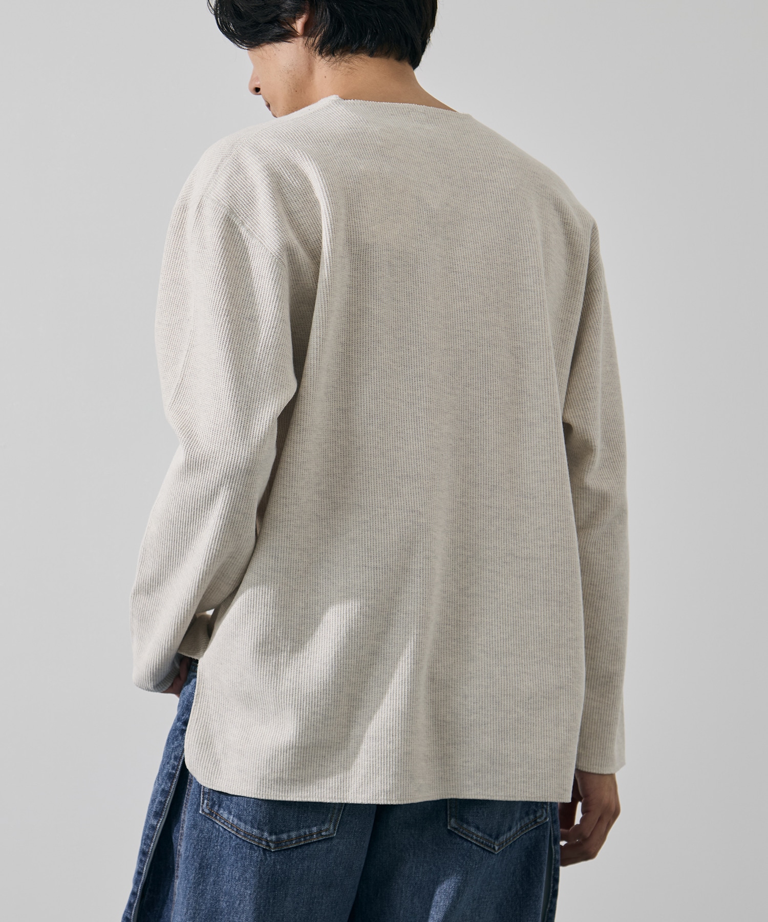 Rough&Smooth Thermal Over-neck L/S blurhmsROOTSTOCK