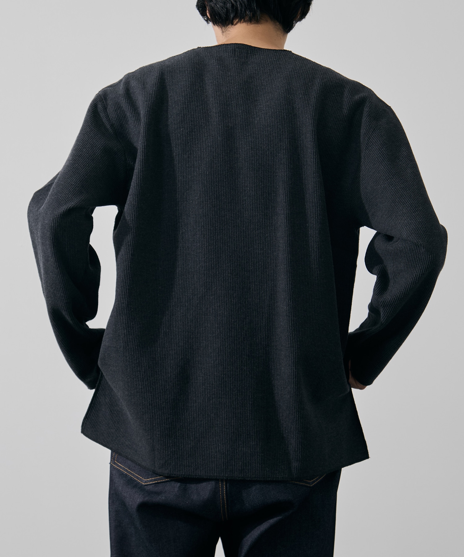 Rough&Smooth Thermal Over-neck L/S blurhmsROOTSTOCK