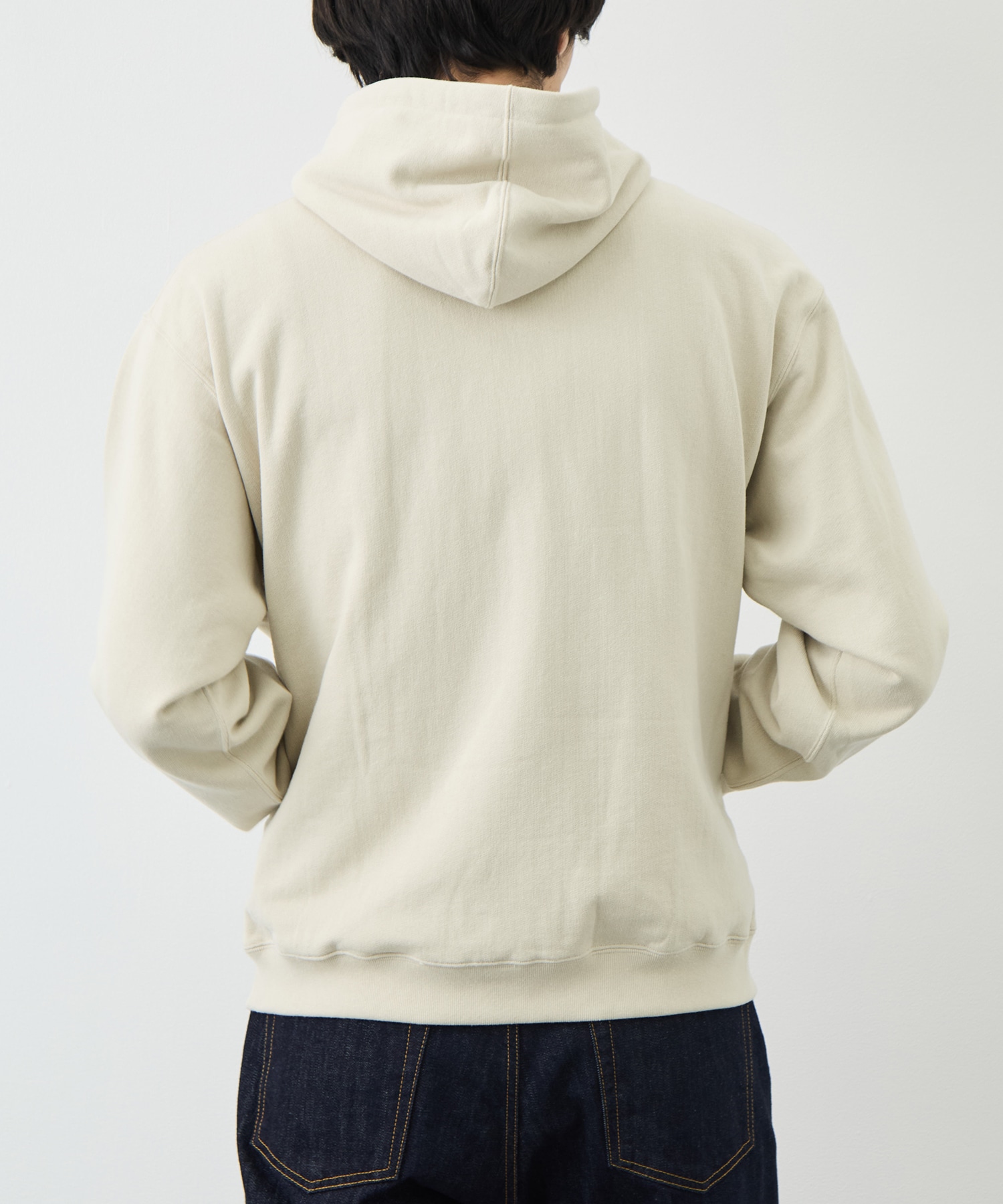 COTTON ZIP UP HOODIE FUJI