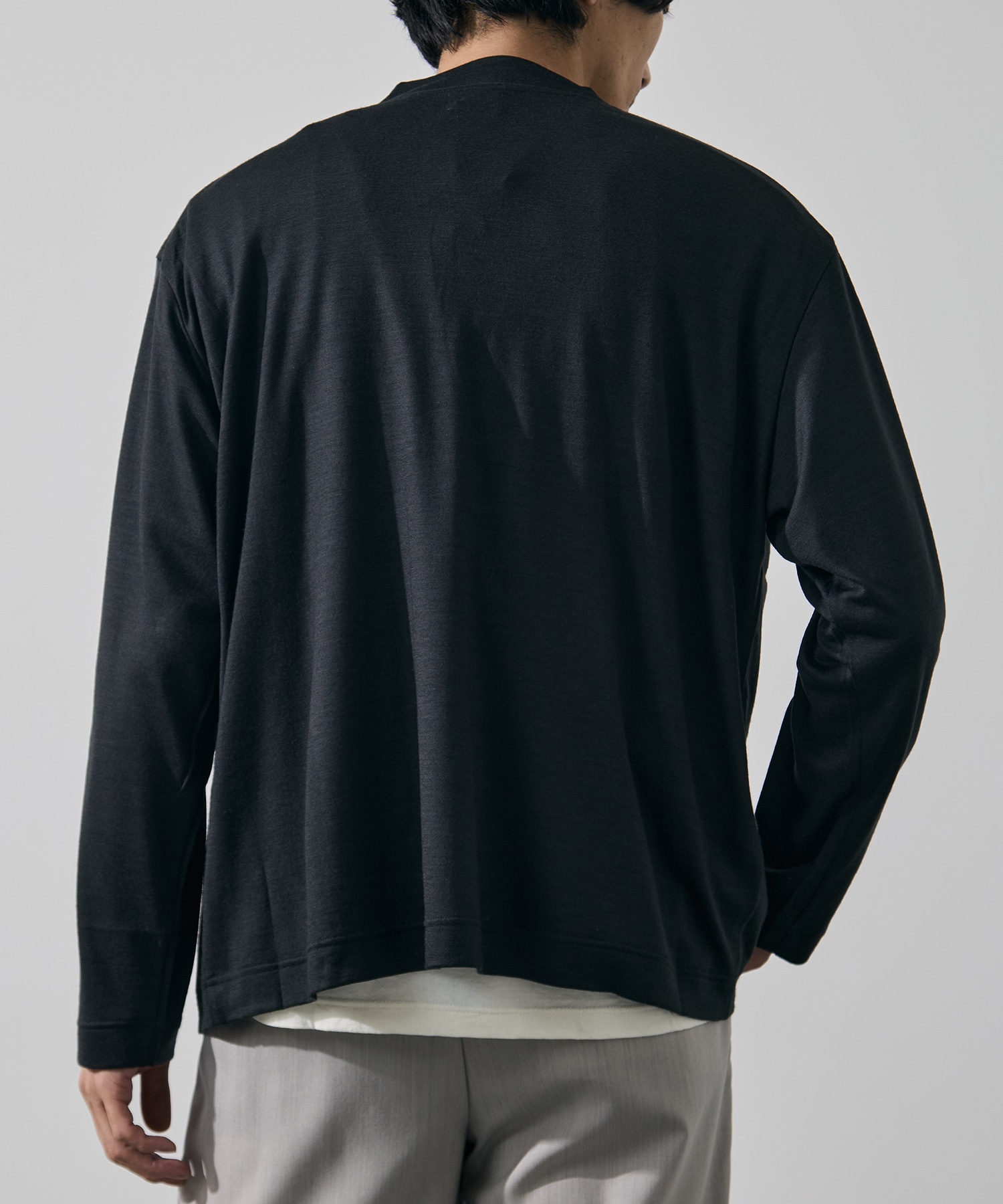 Button-less Cardigan WRAPINKNOT
