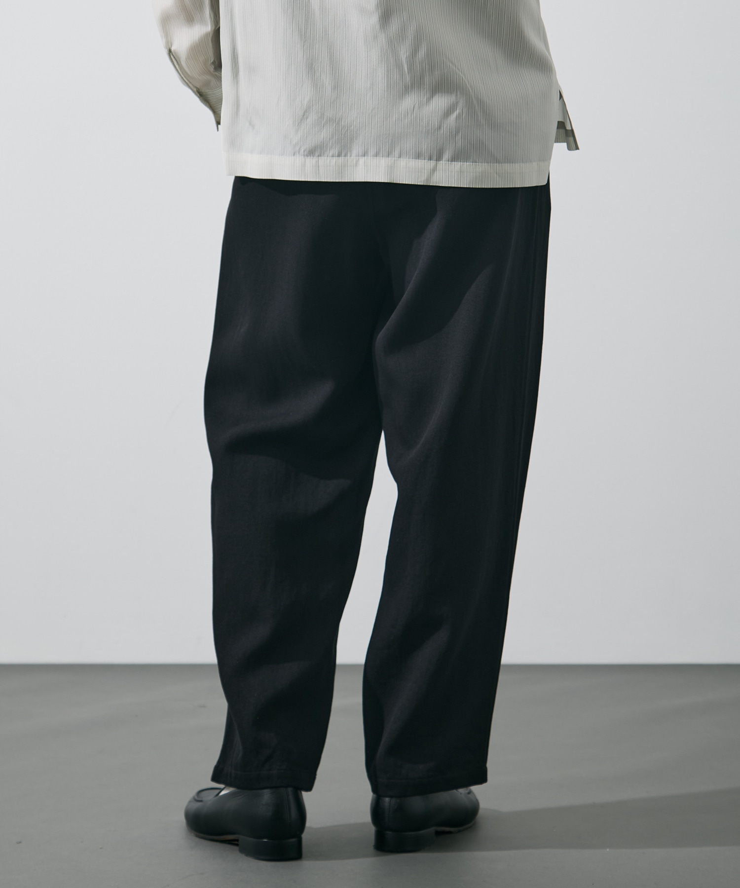 WASHI PAPER TWILL TROUSERS YLEVE