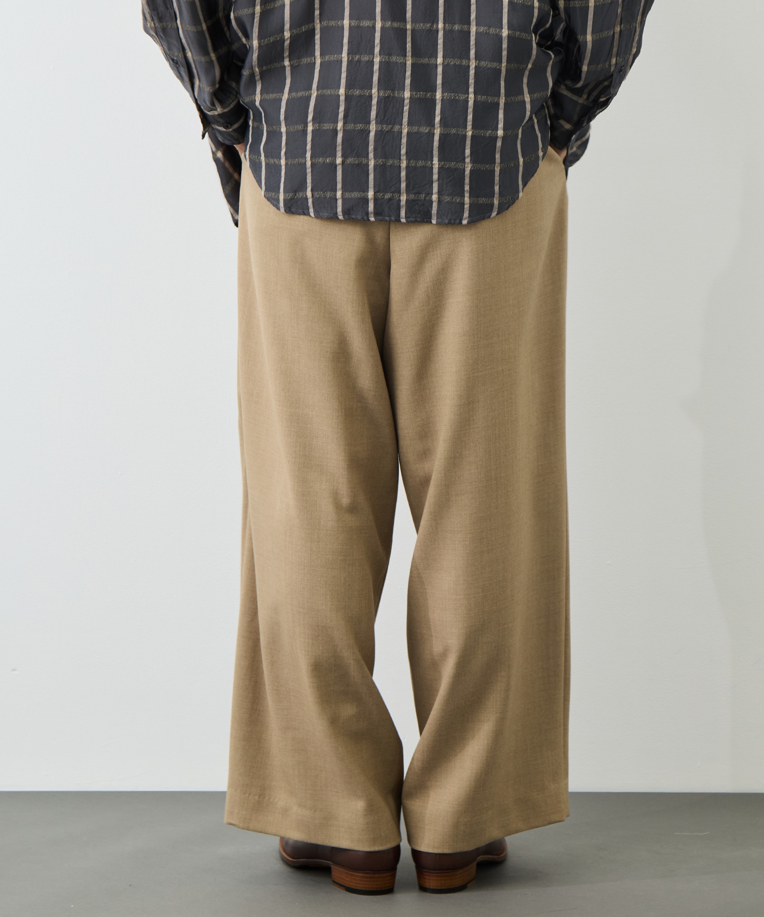 DOUBLE PLEATED BUGGY TROUSERS marka